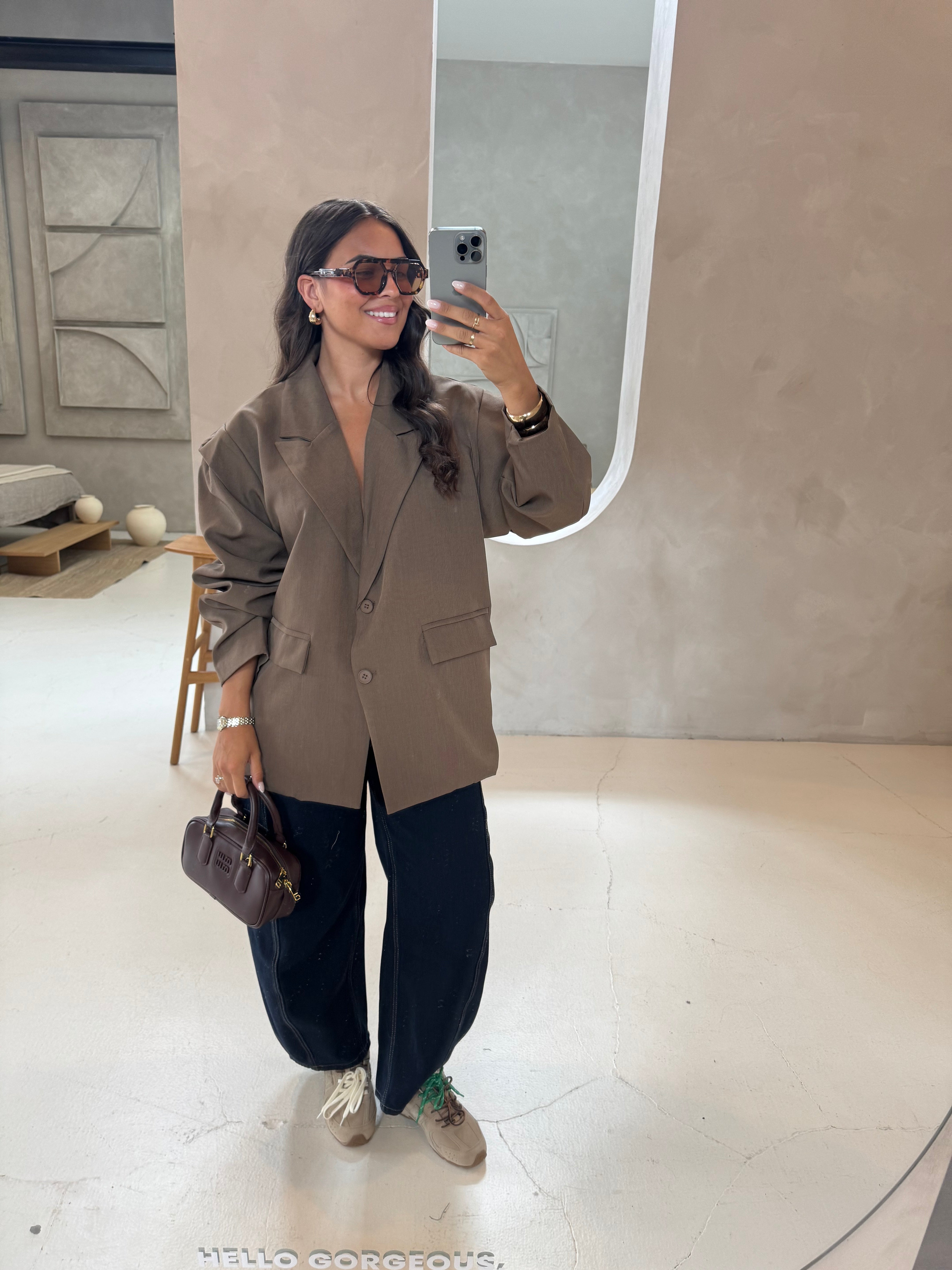 Blazer Wales taupe