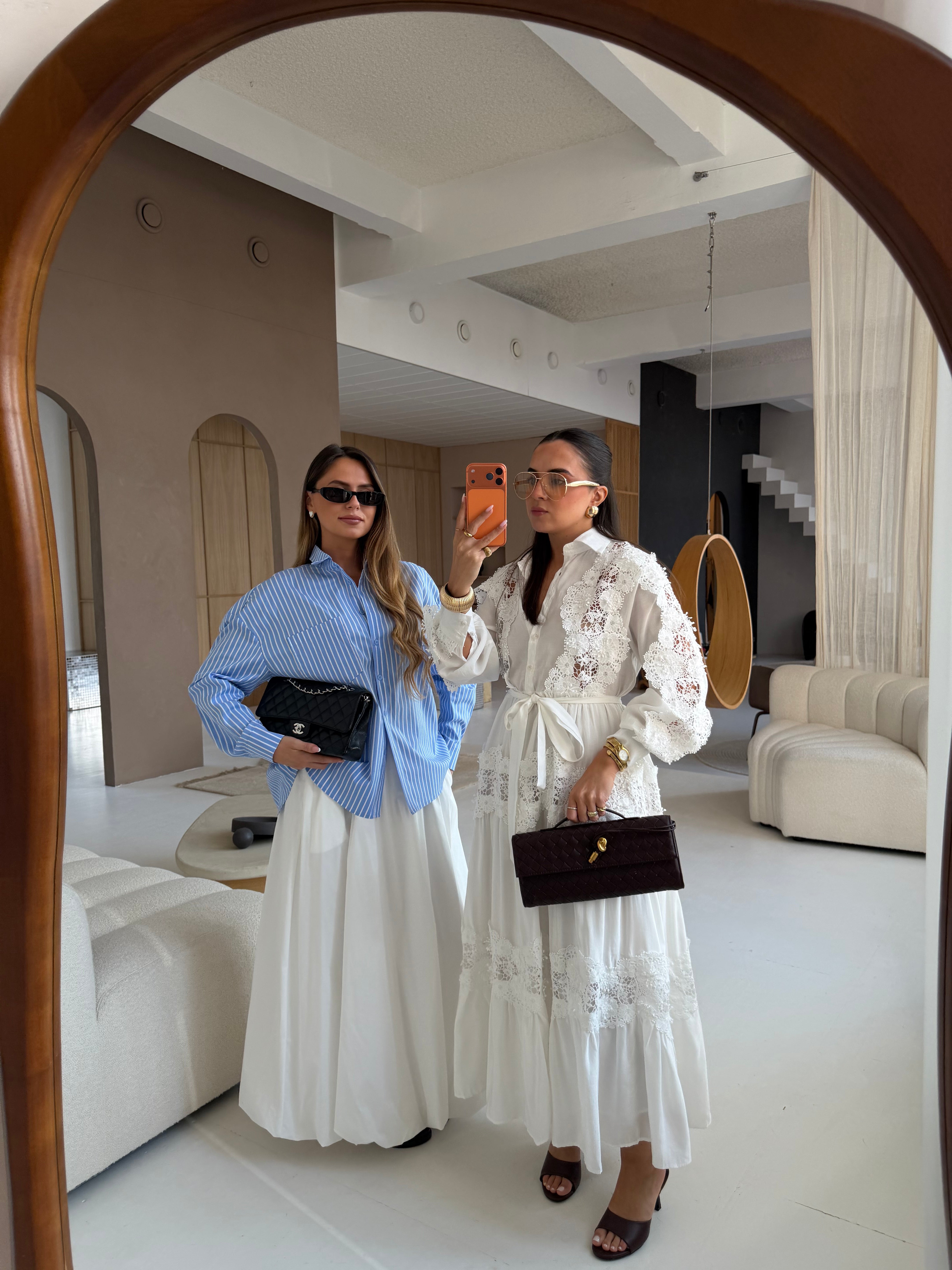 Jupe ballon blanche (RM828)