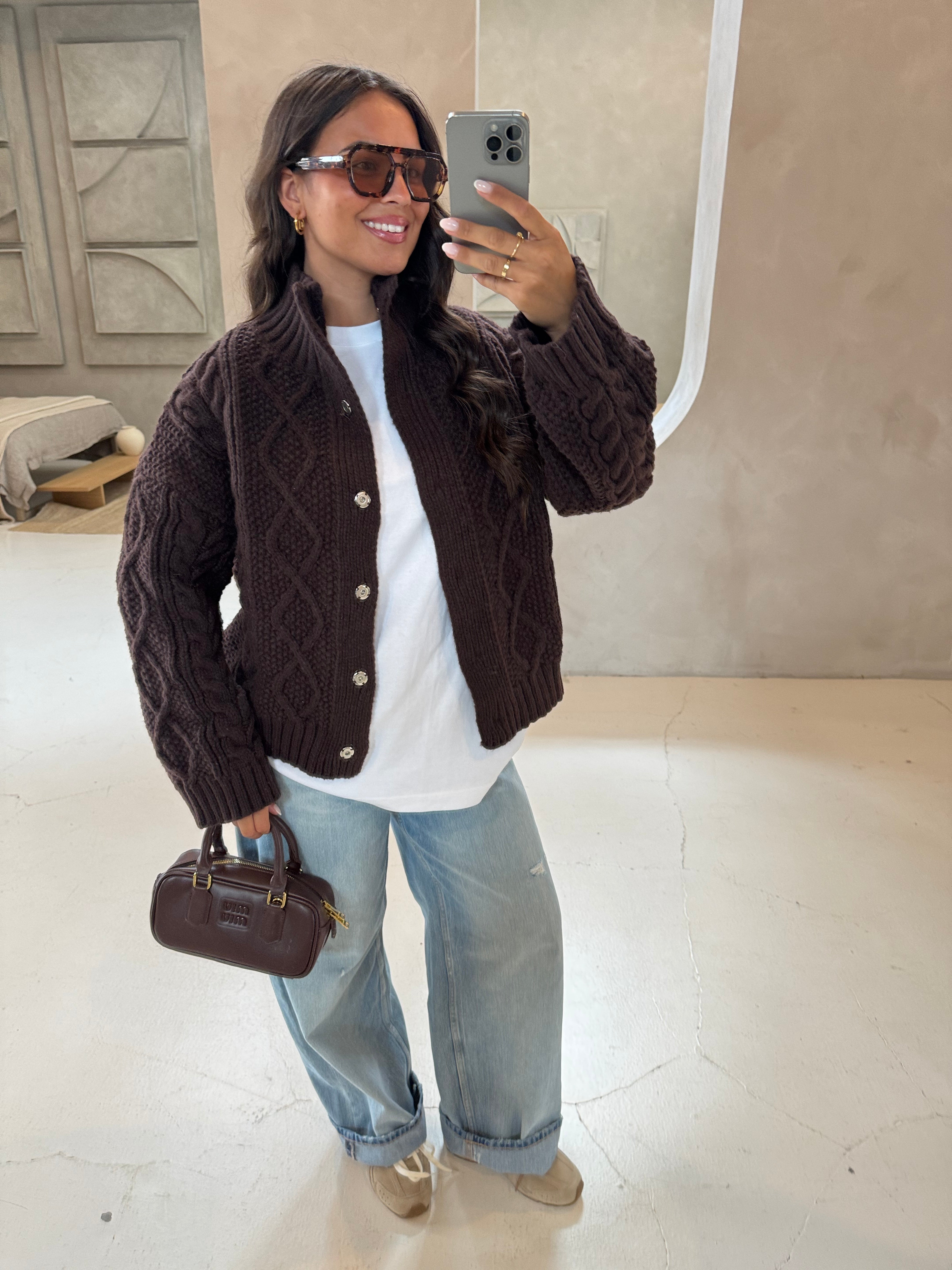Gilet ALBAN marron (6139)
