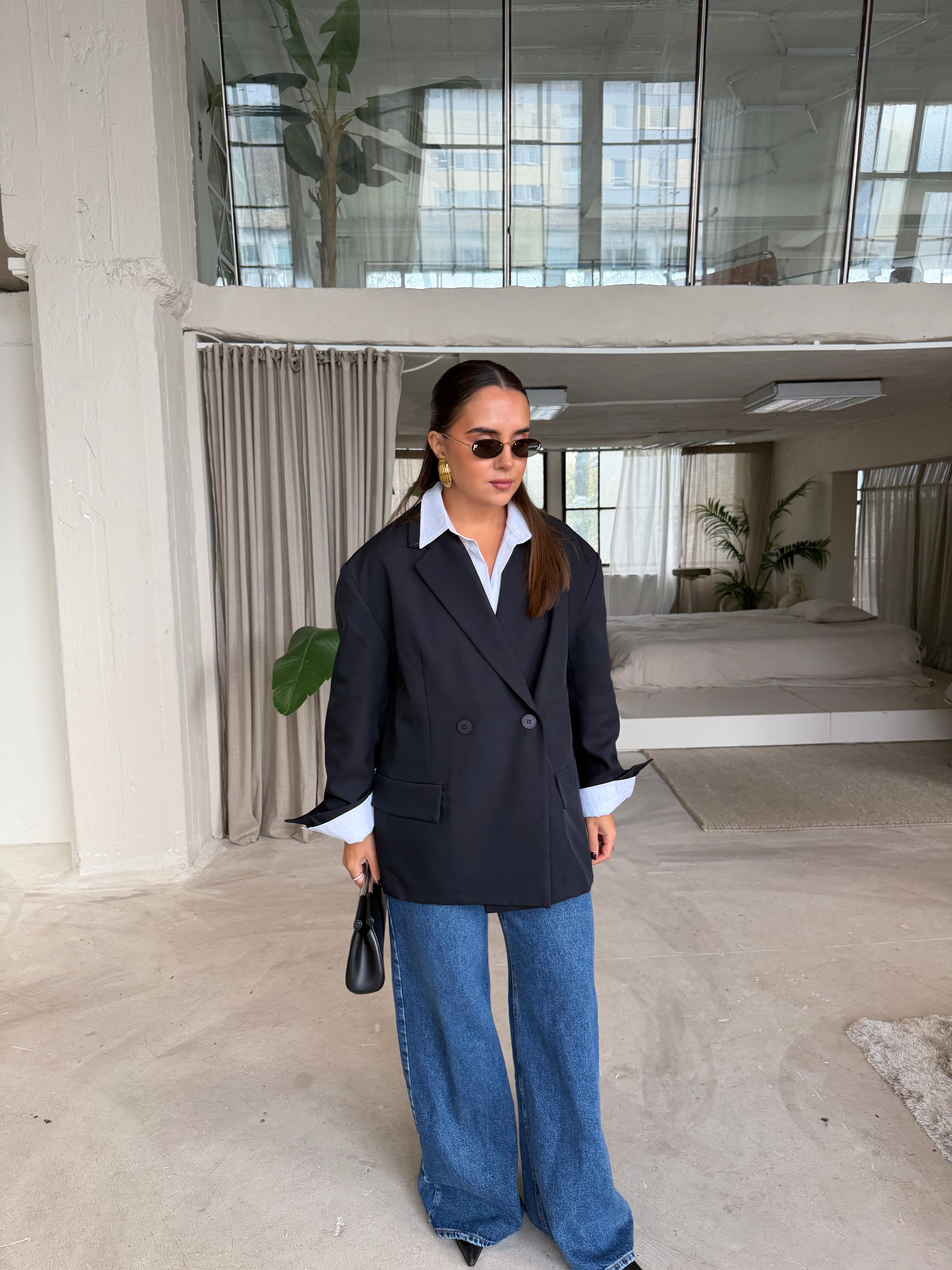 Blazer bleu Eight (19580)