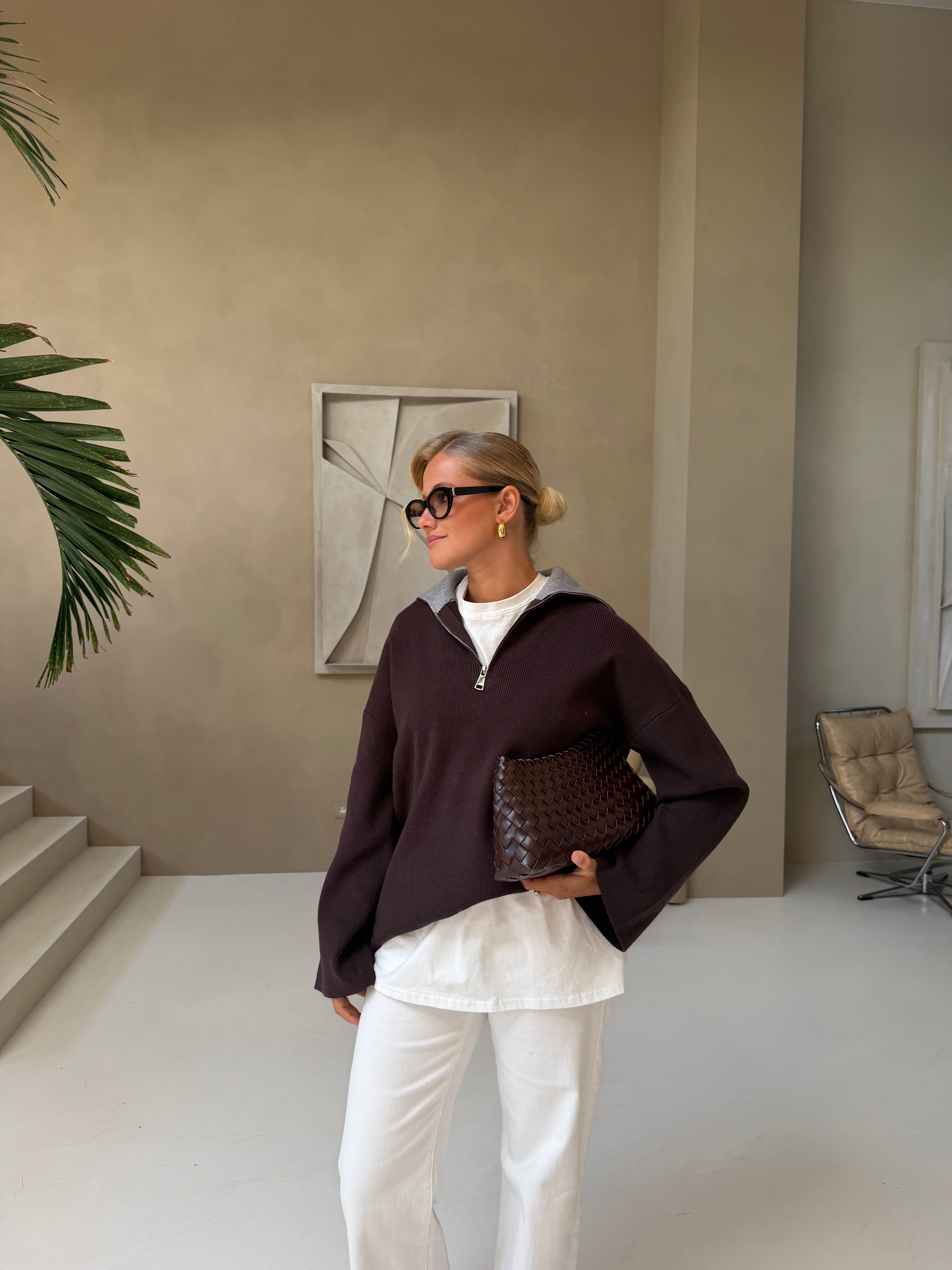 Pull TRINA marron (LC450)