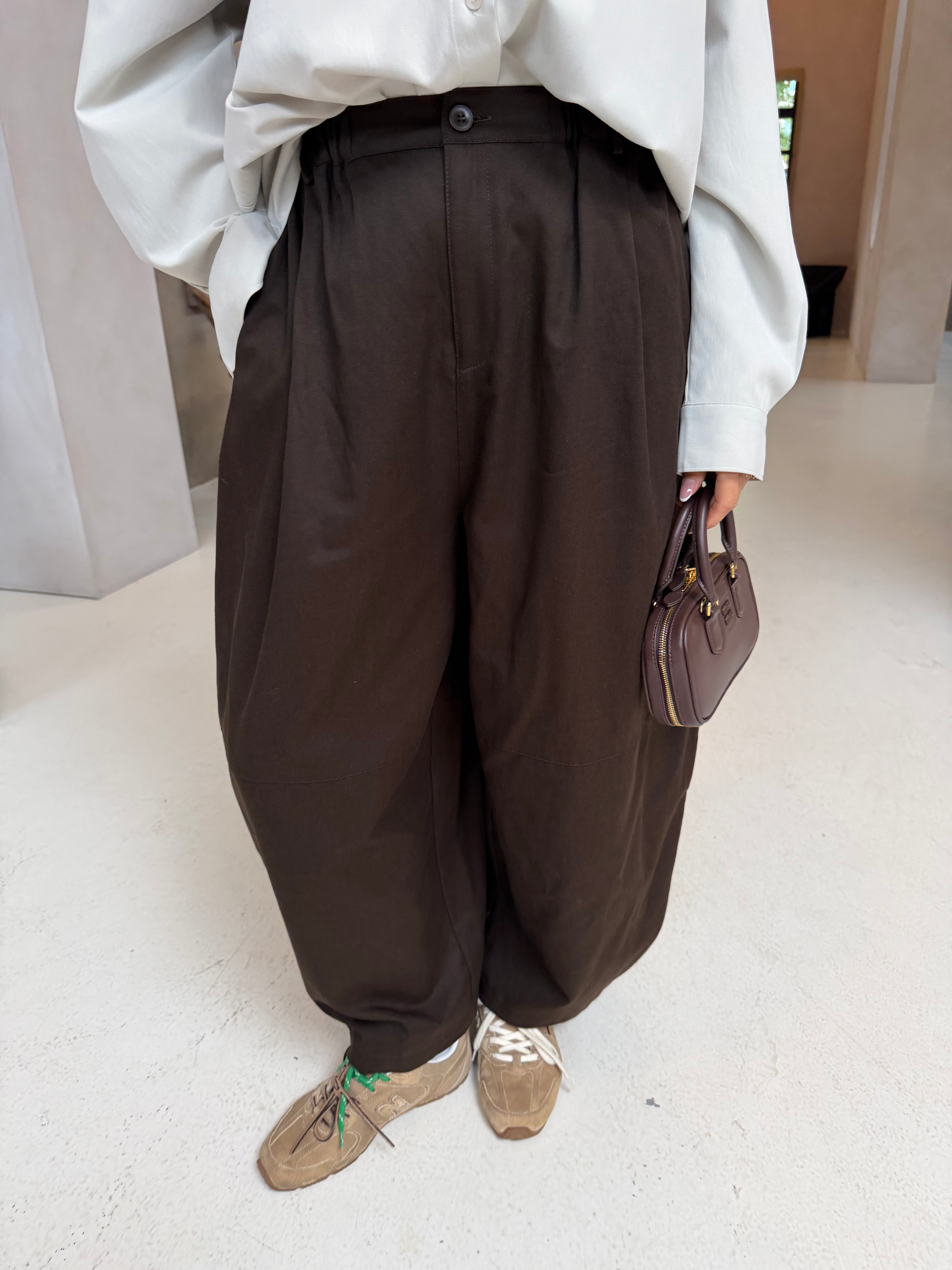 Pantalon BAL marron  (MD902)