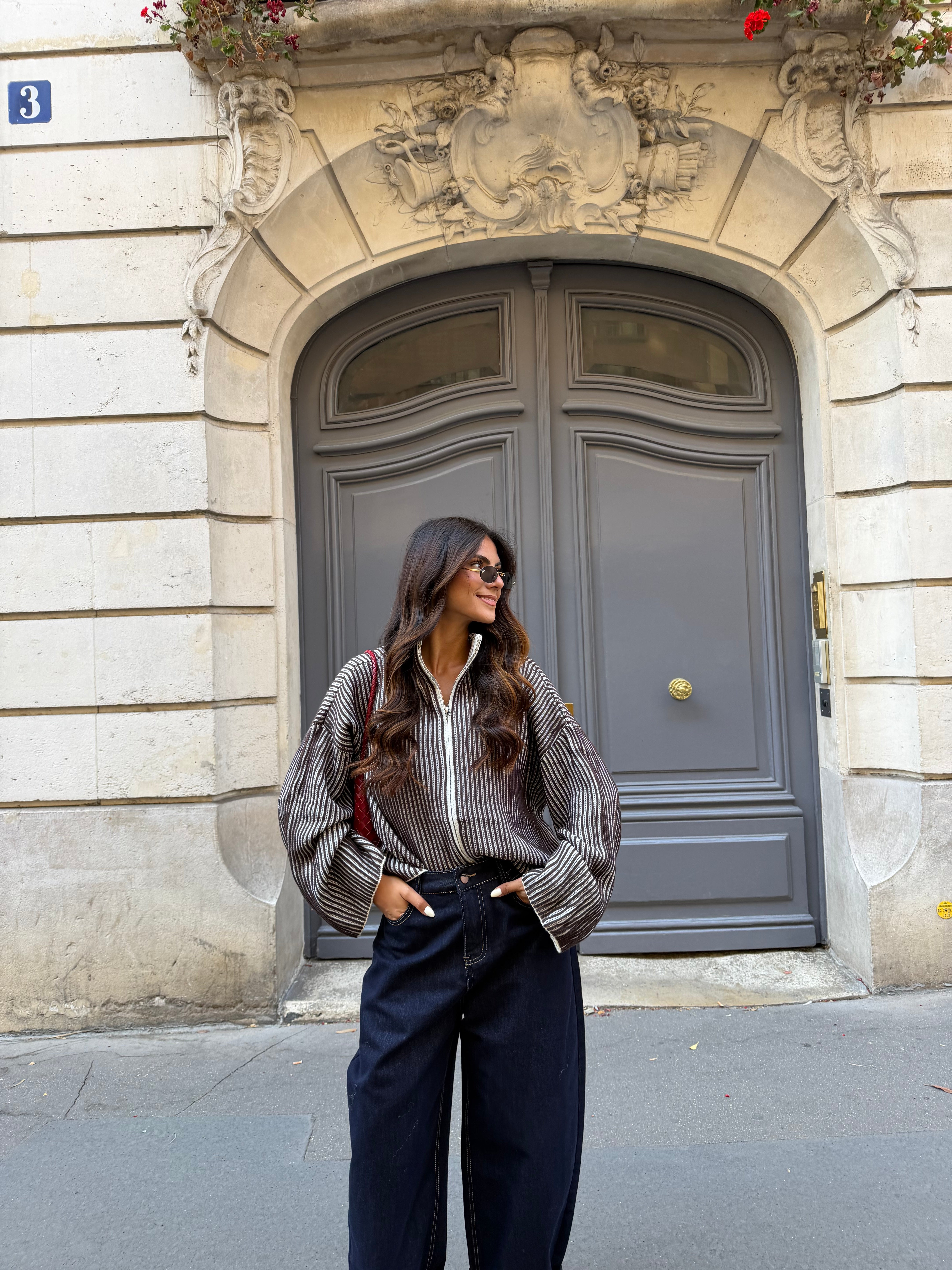 Gilet Harry marron (2709-1)