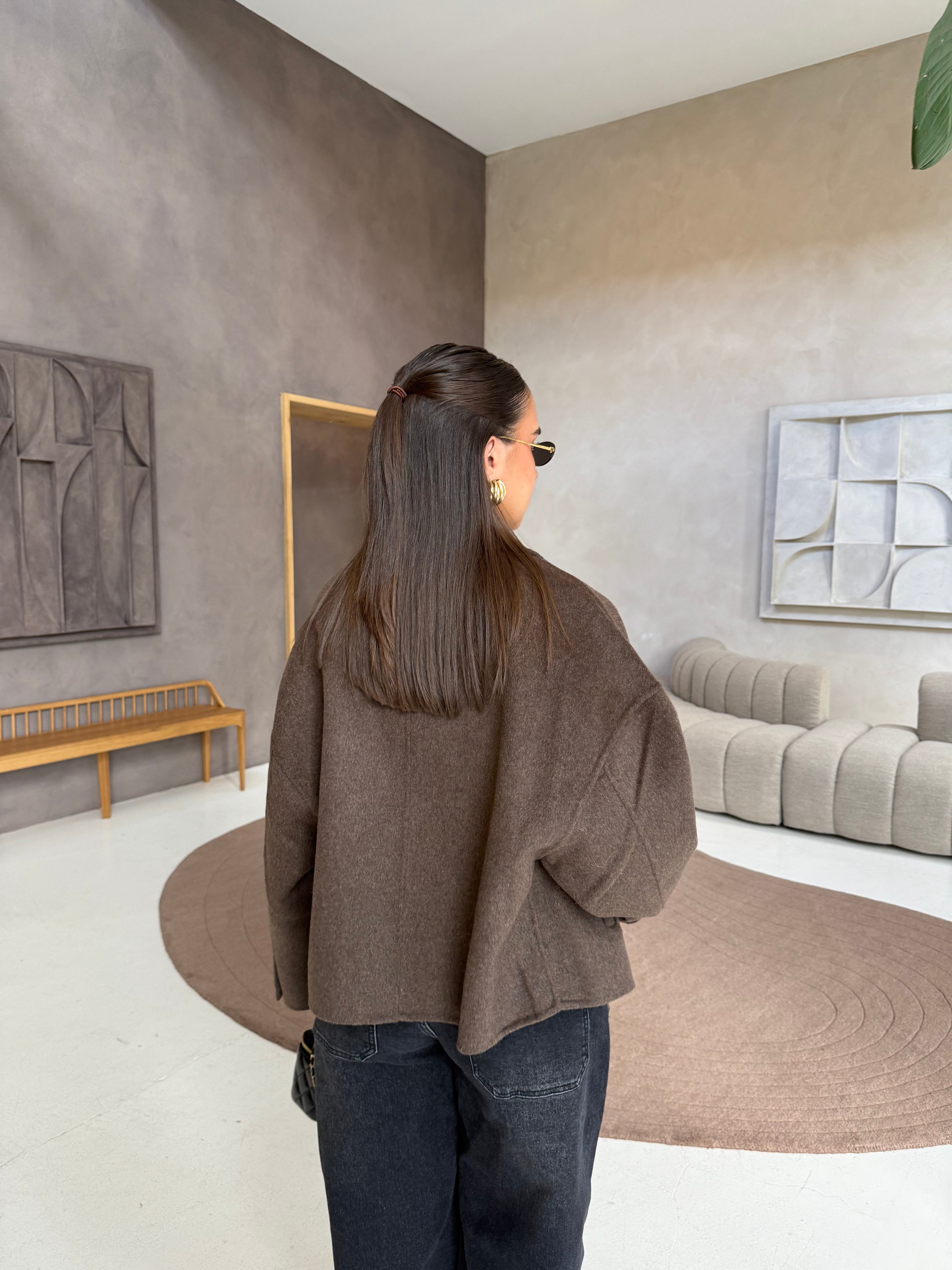 Veste JUDITH marron (M-2433)