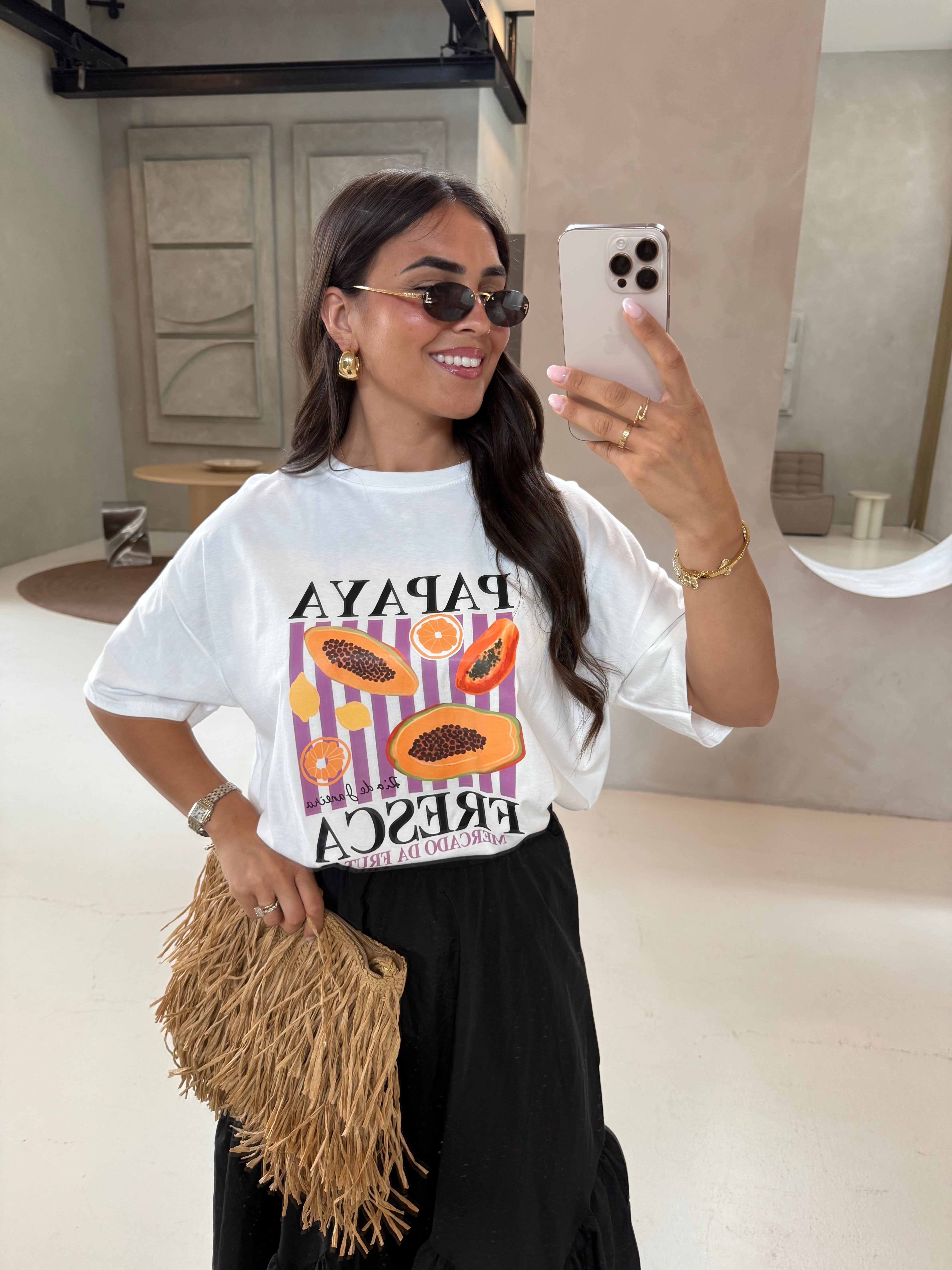 T-shirt PAPAYA