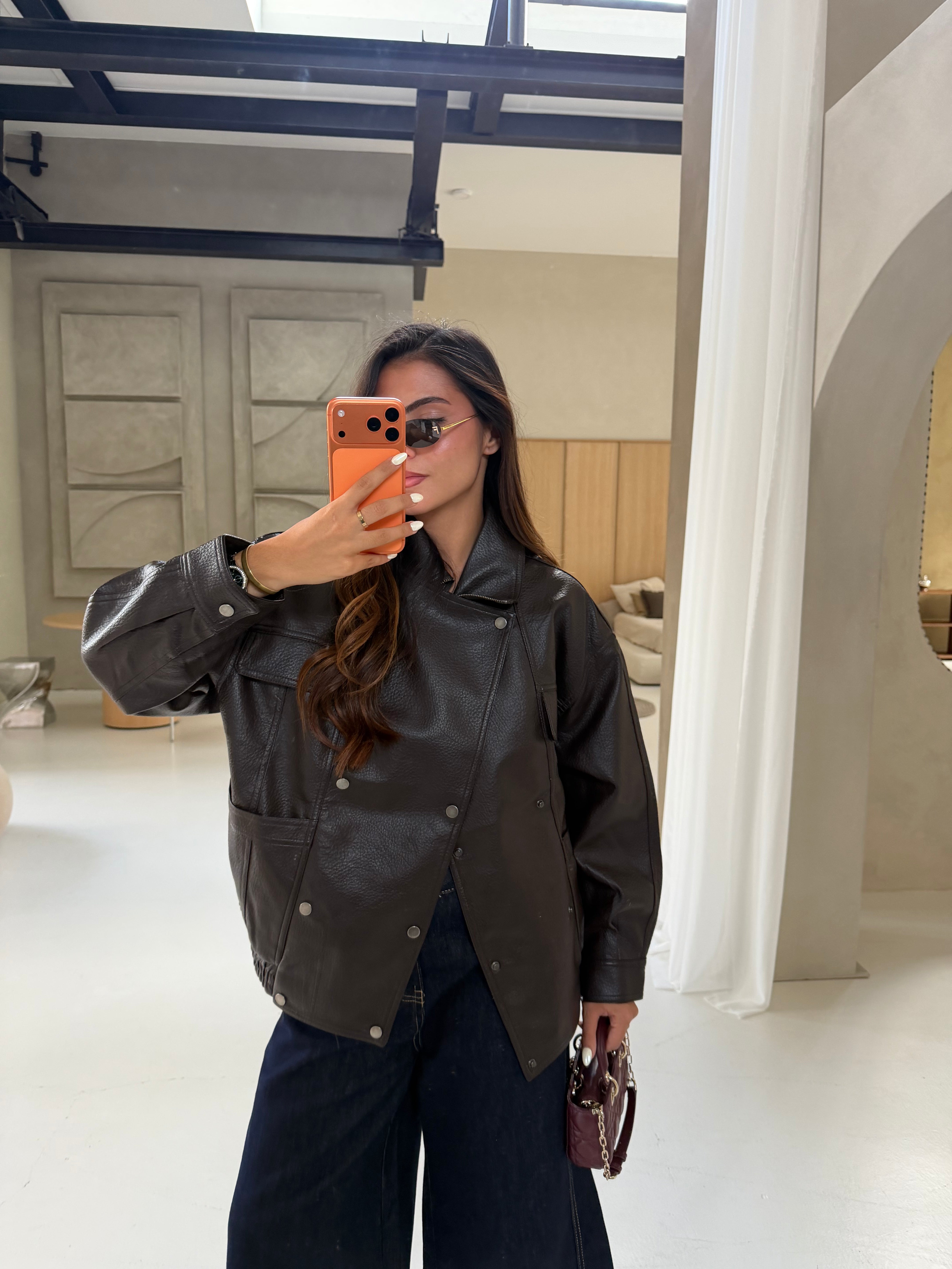 Veste AVIA marron (HM-870)