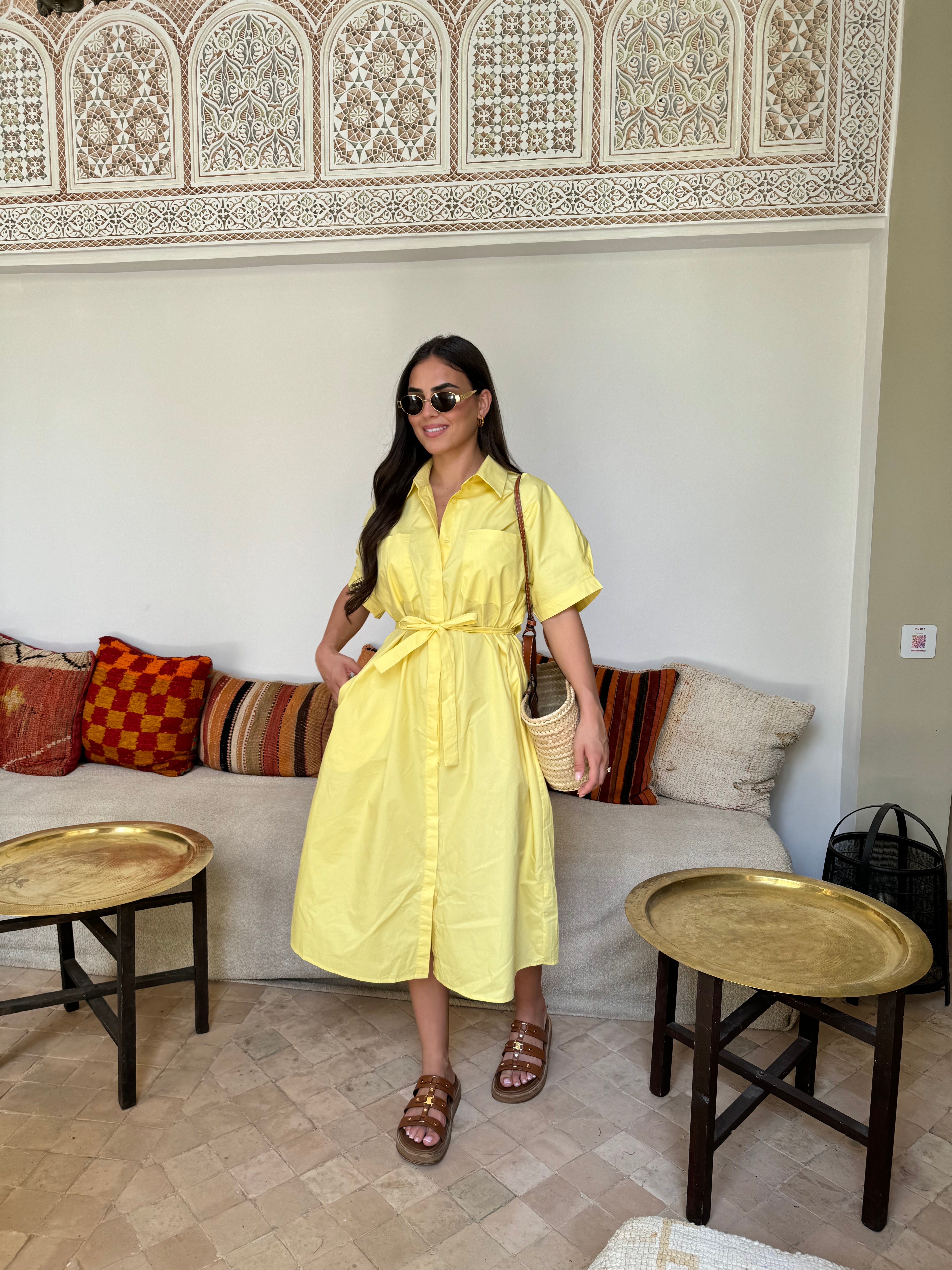 MARVA yellow dress (KC839)