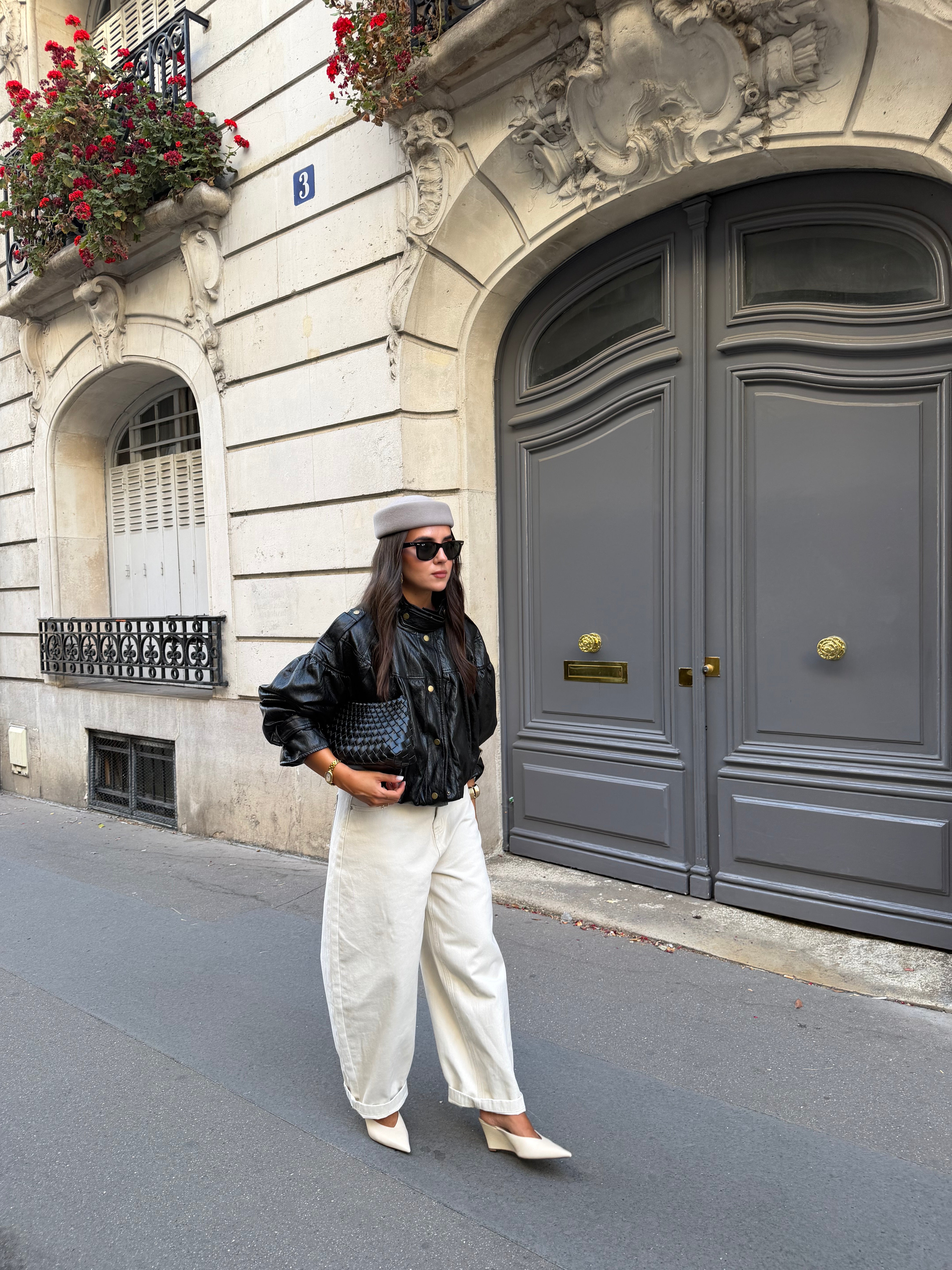 Veste similicuir LOLA noir (RD9233)