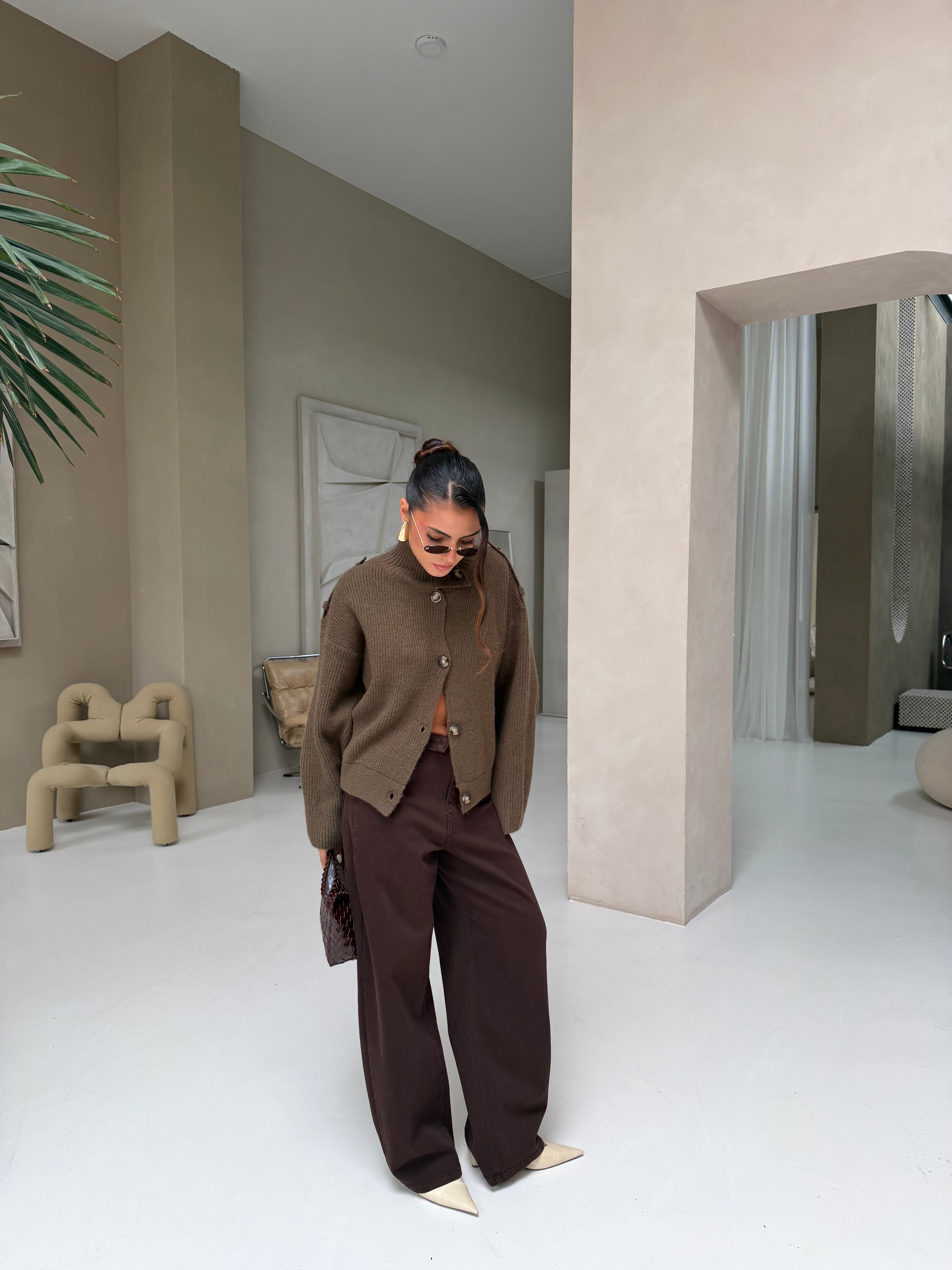 Gilet COLINE taupe (B2005)