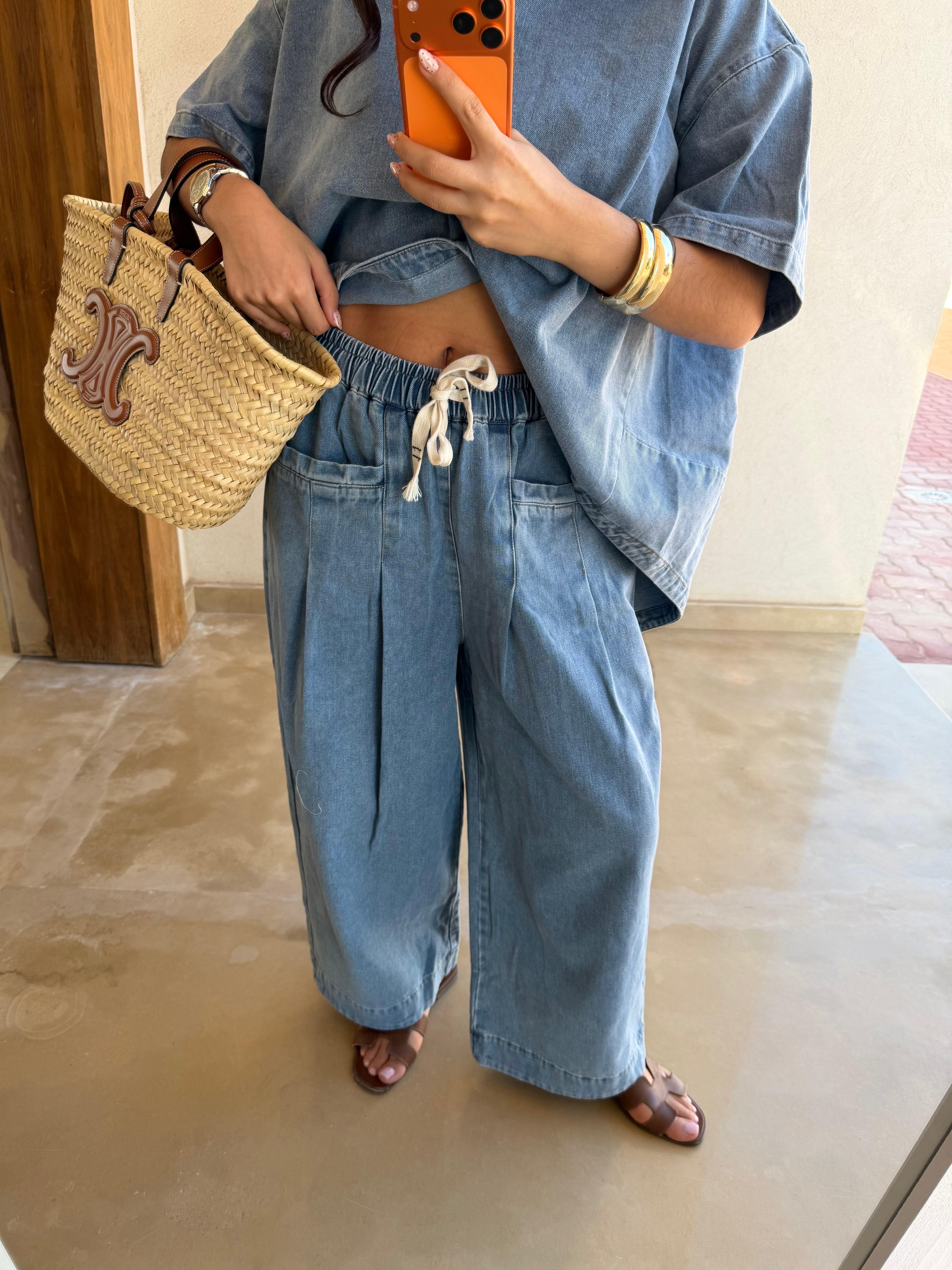 Ensemble MILA bleu jean