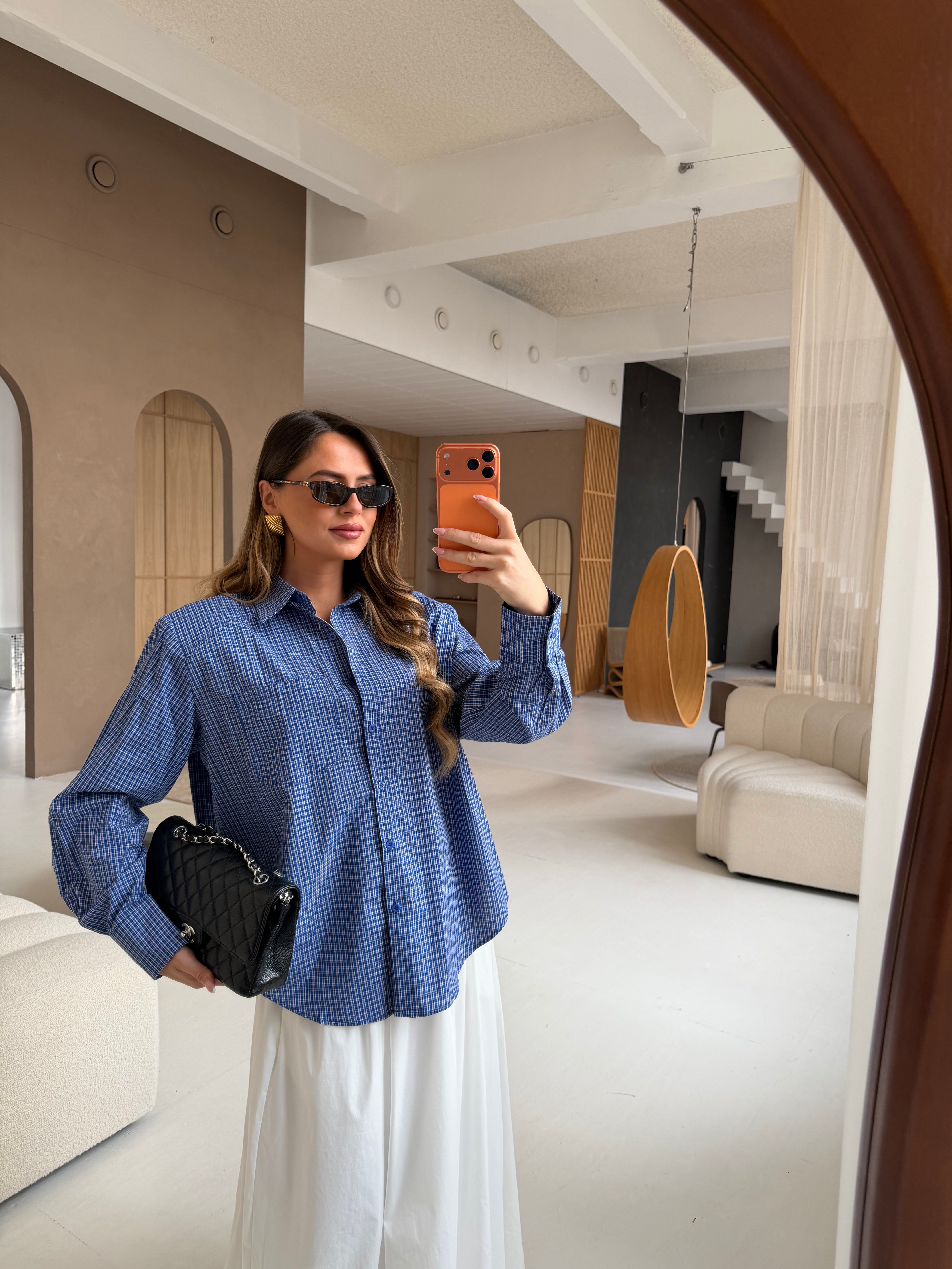 Chemise SOUK bleue (H12787)