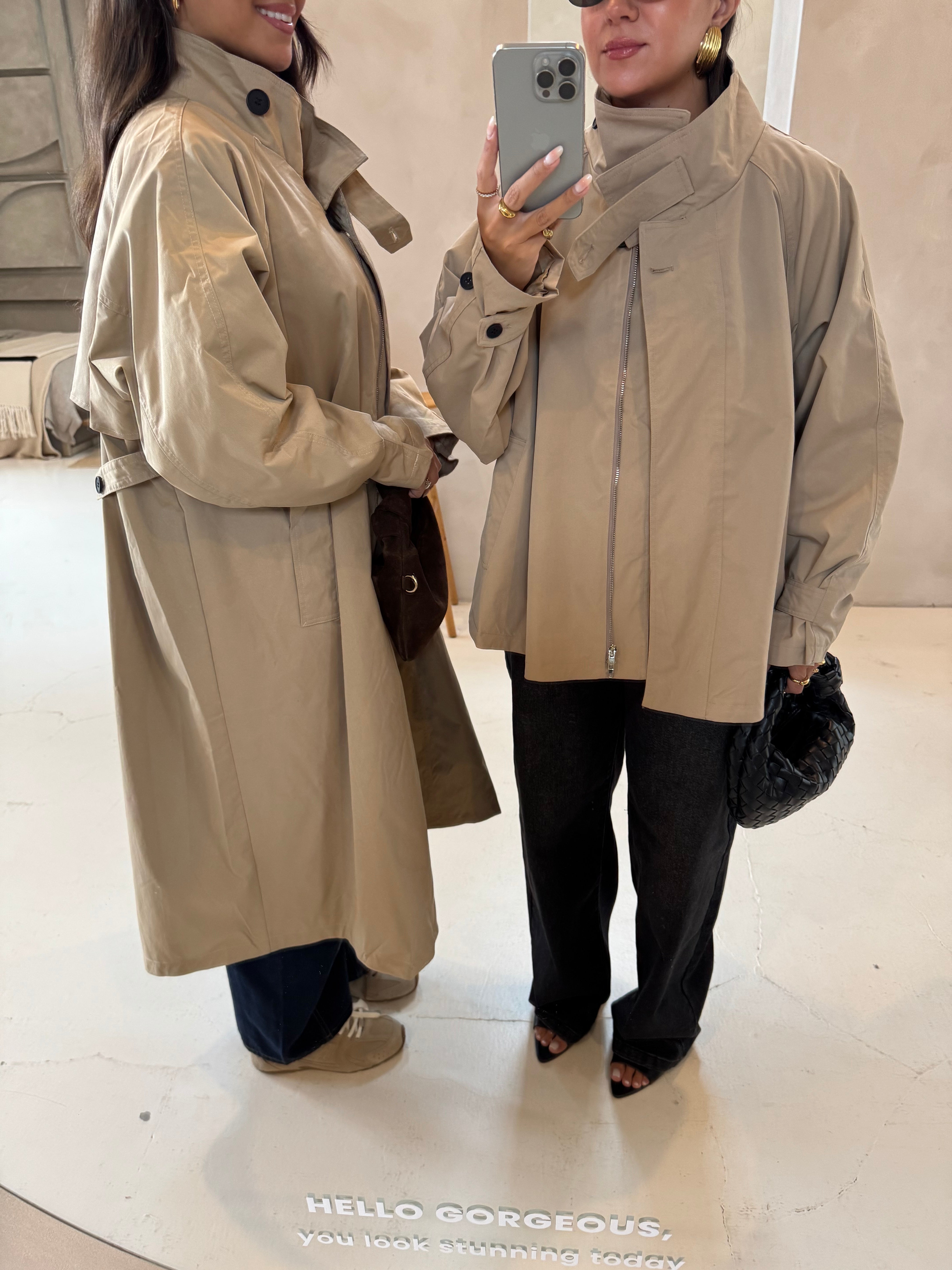 Trench court JULIETTE beige (3067)