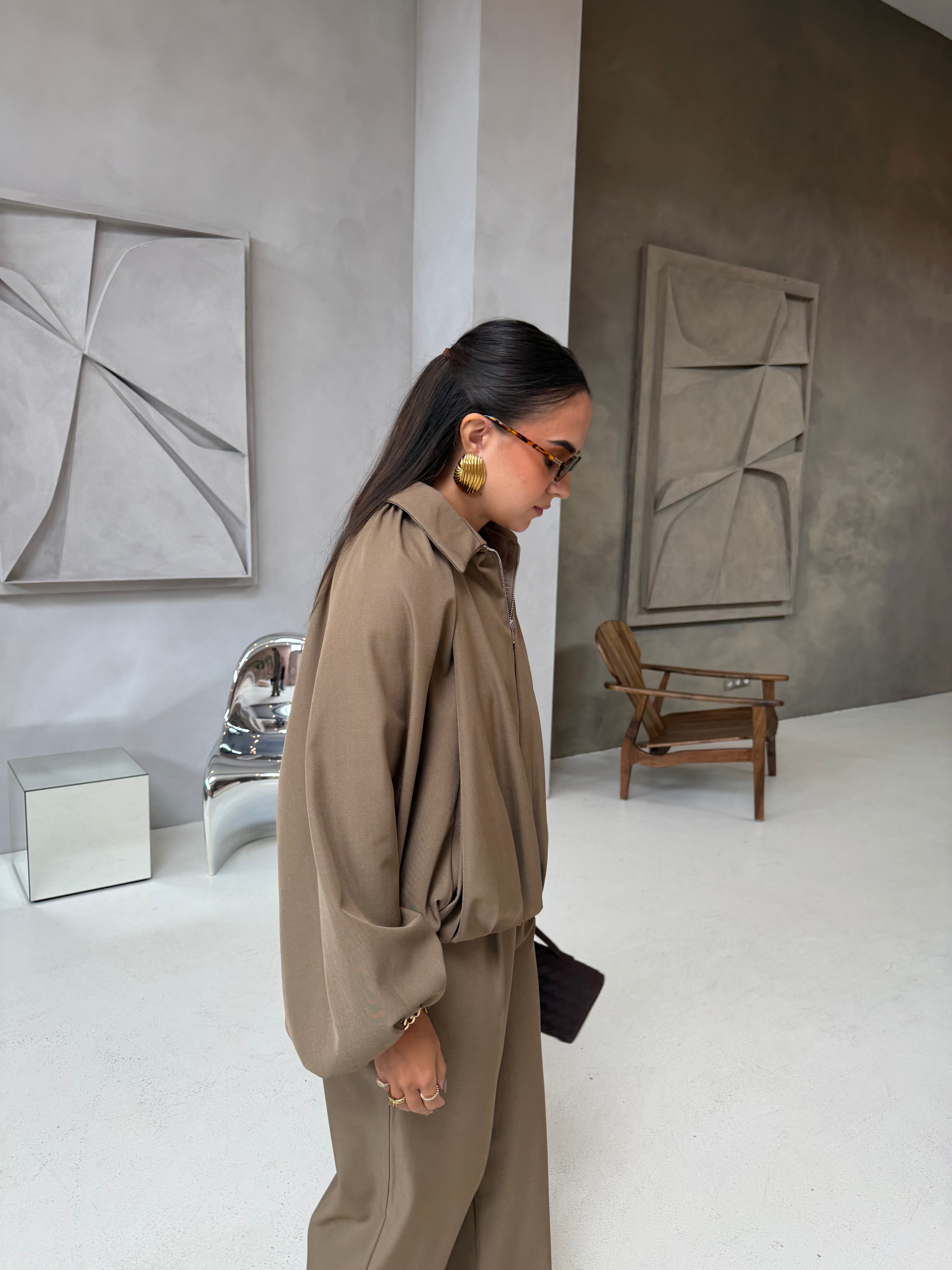 Veste IVIVI taupe (H4356)