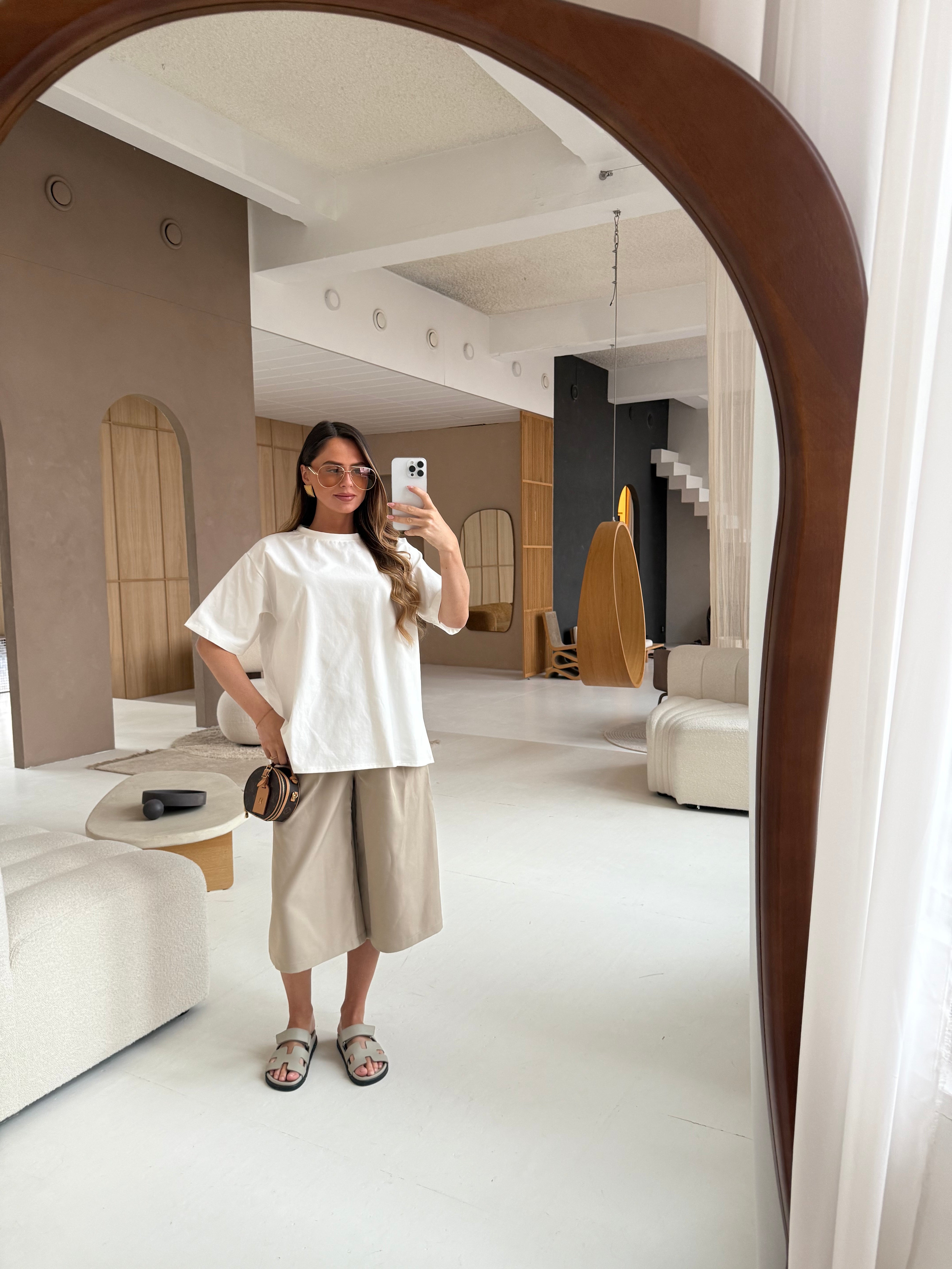 Bermuda JIN long beige (W25243)