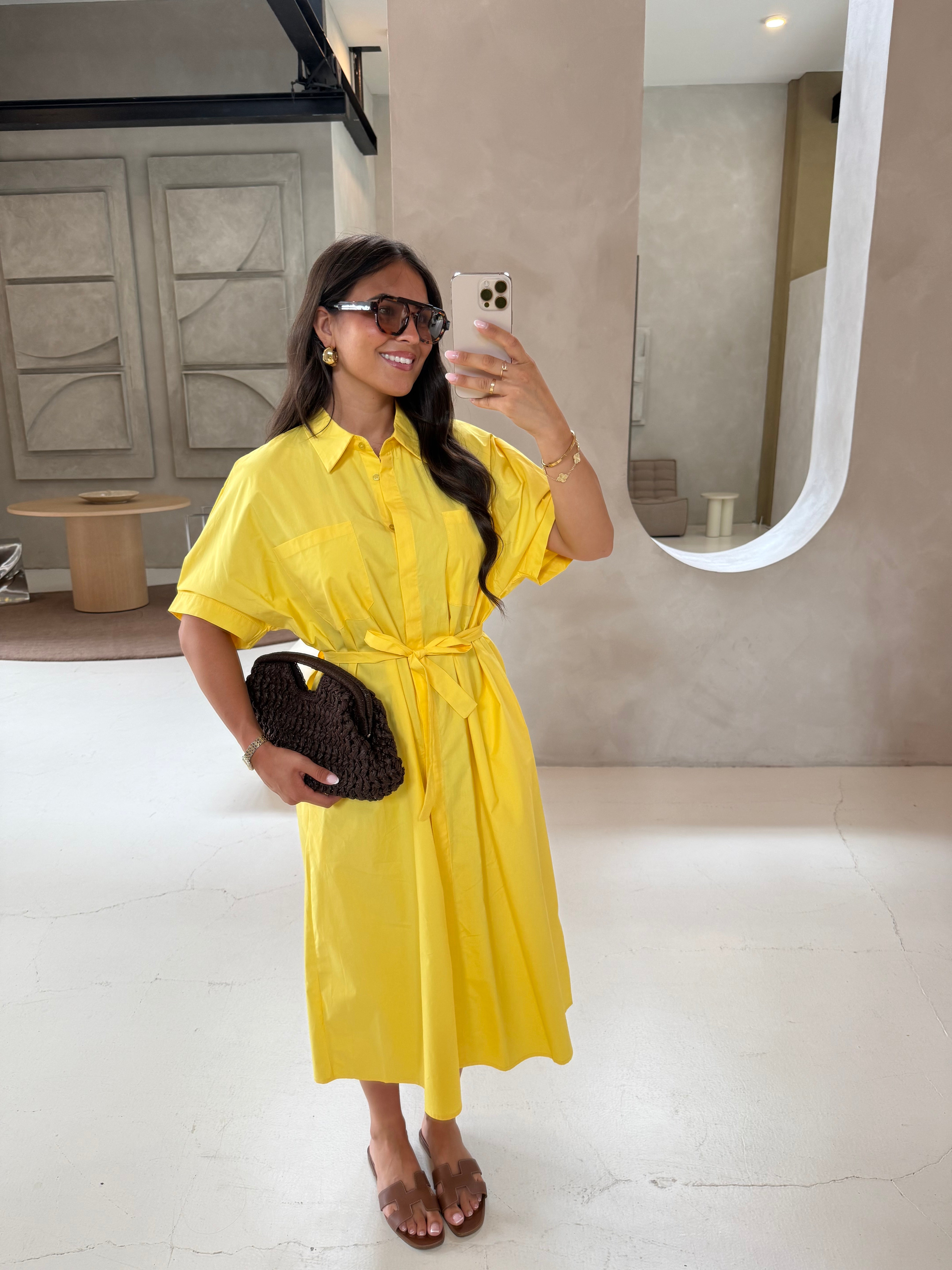 MARVA yellow dress (KC839)