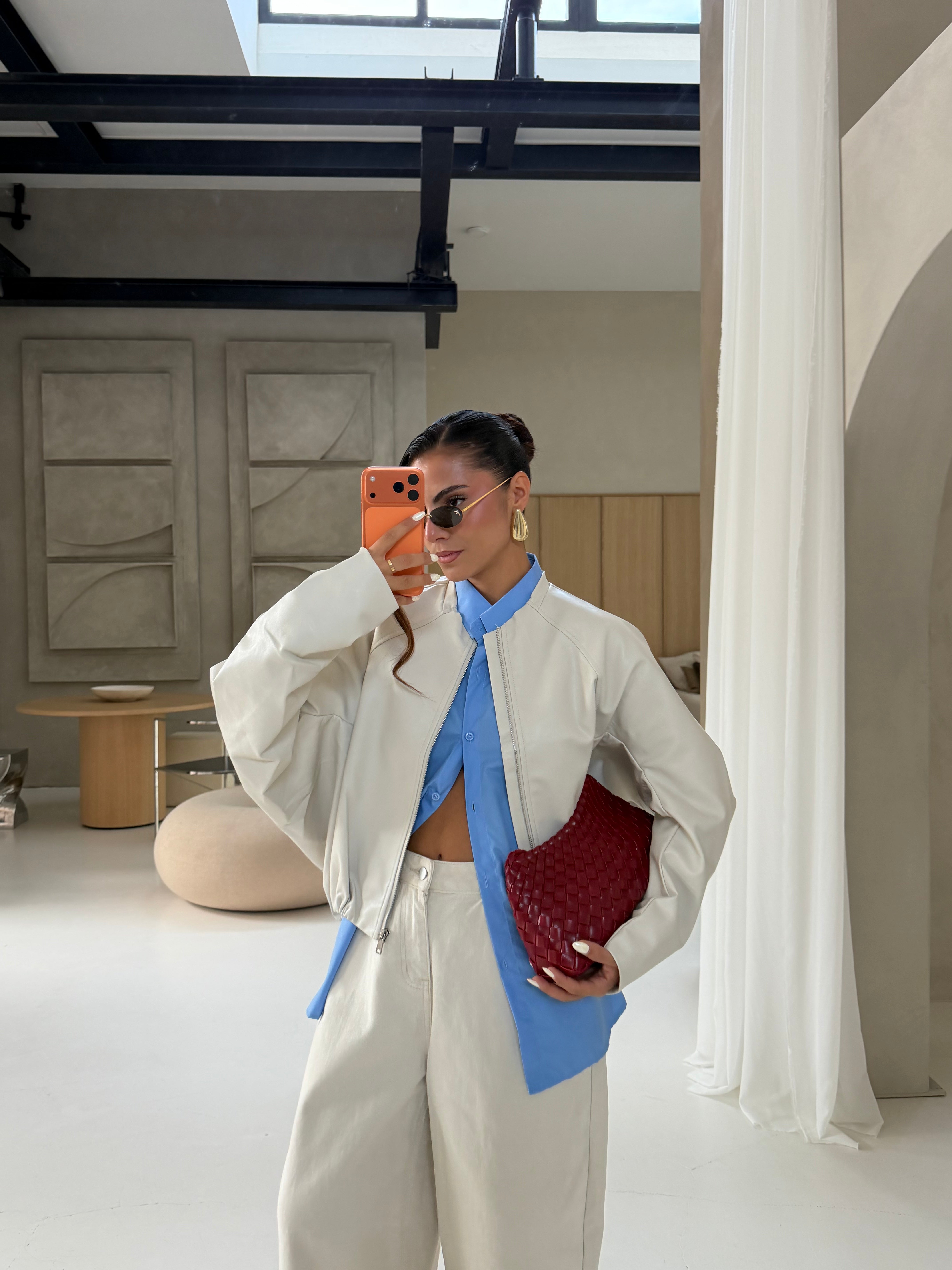Veste MARTA crème (HM-864)