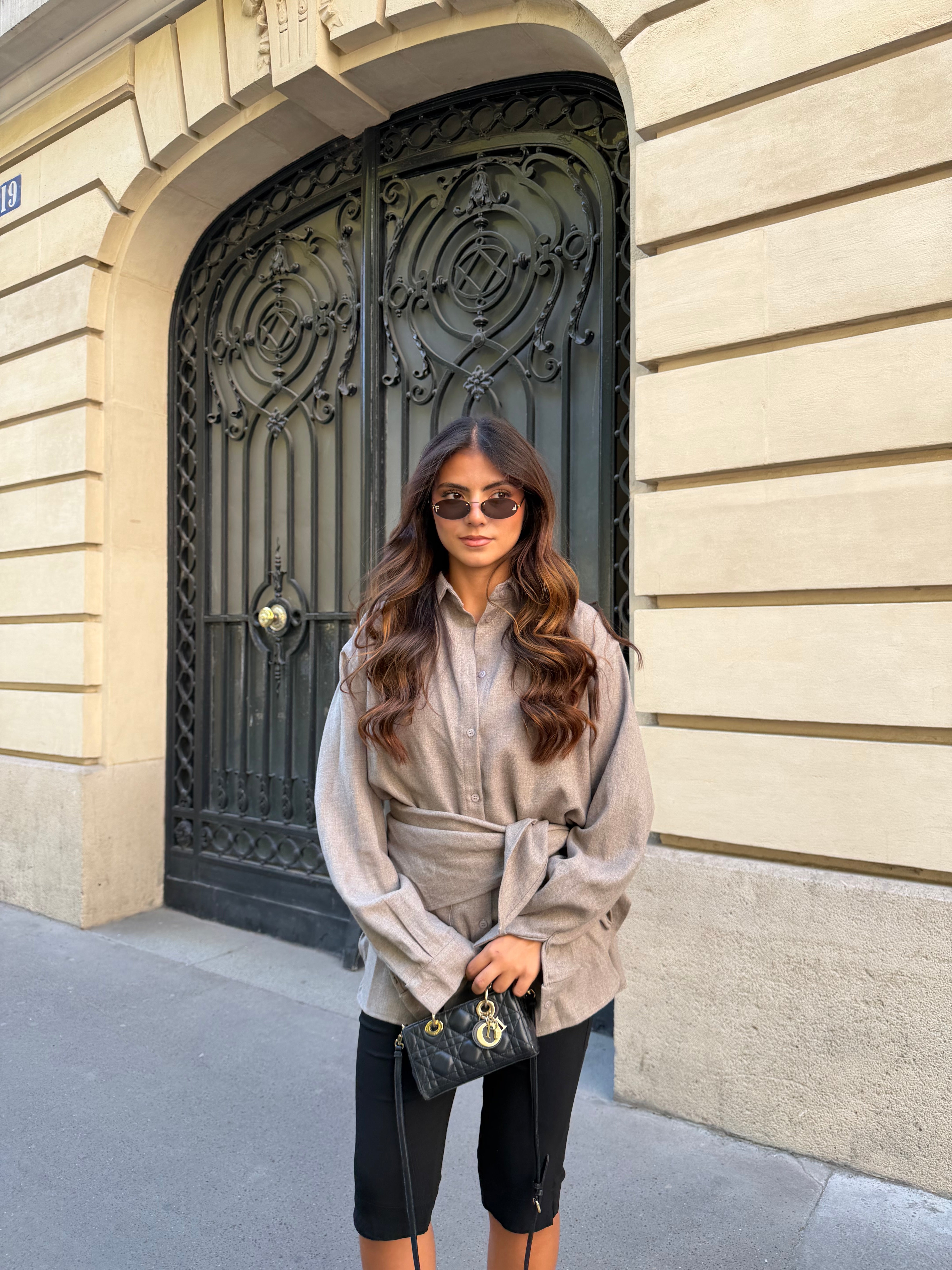 Chemise OLA taupe (CYC095)