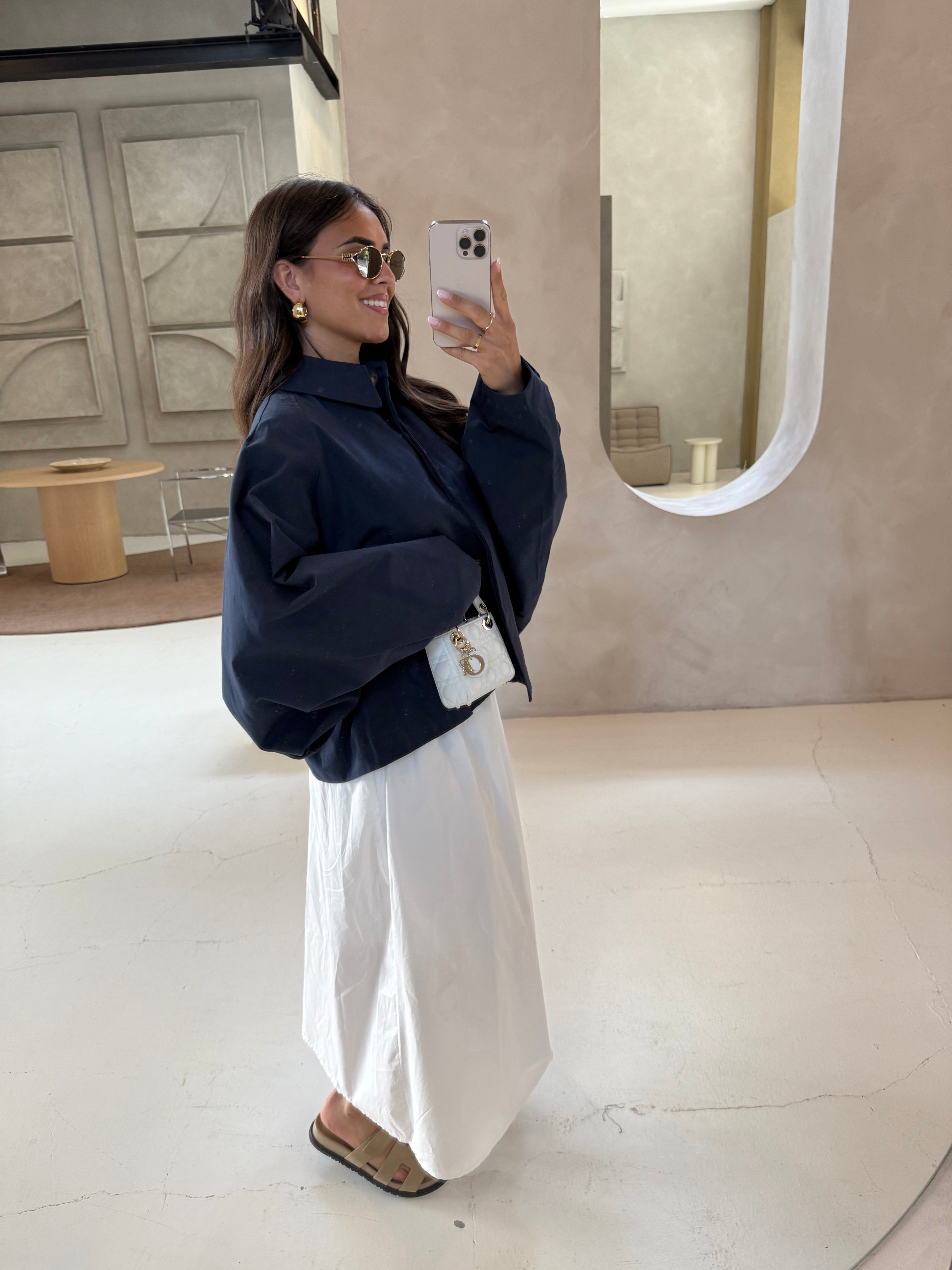 Parka courte bleue (SC79)