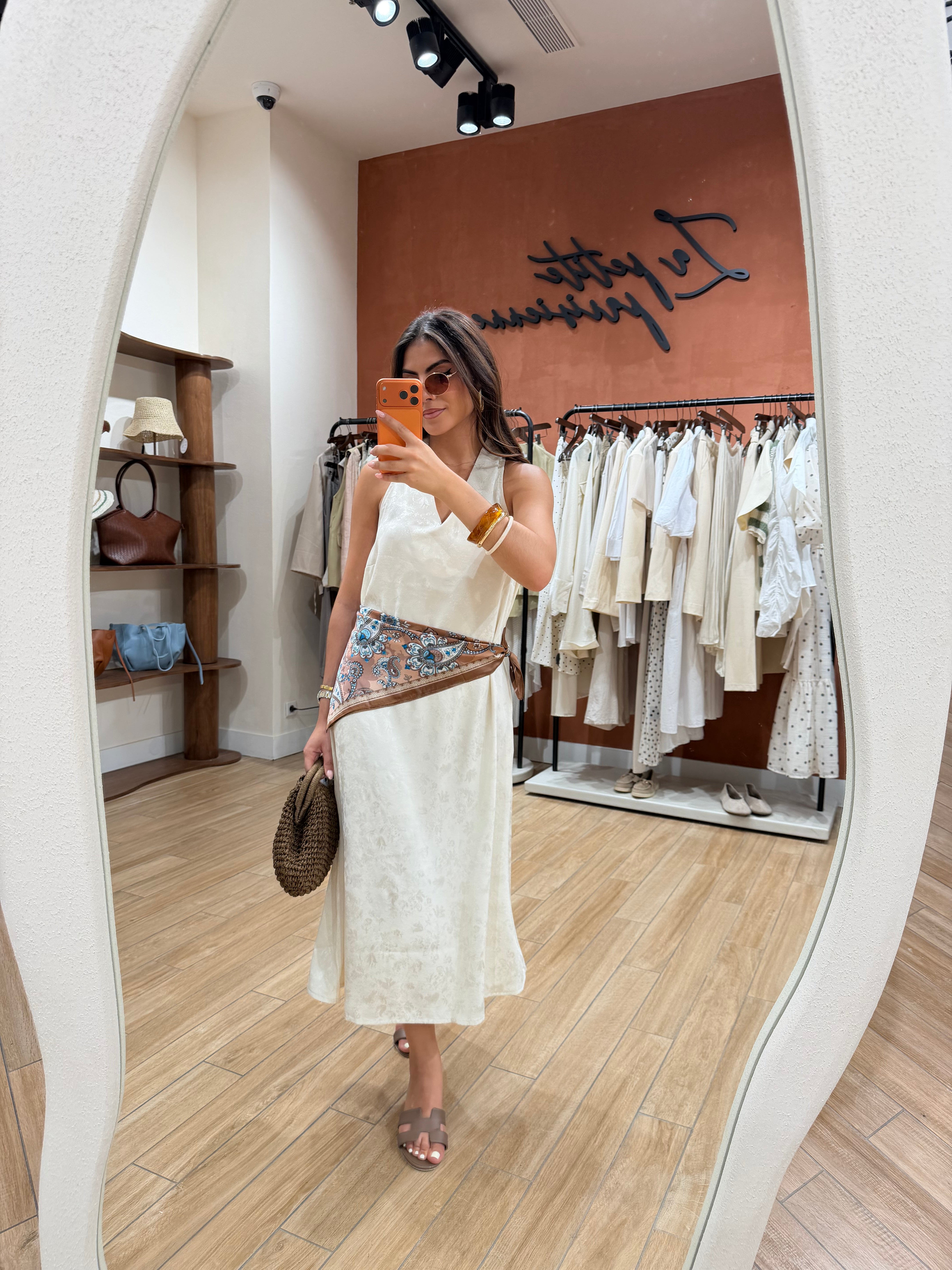 Robe MILA crème (KD-03)