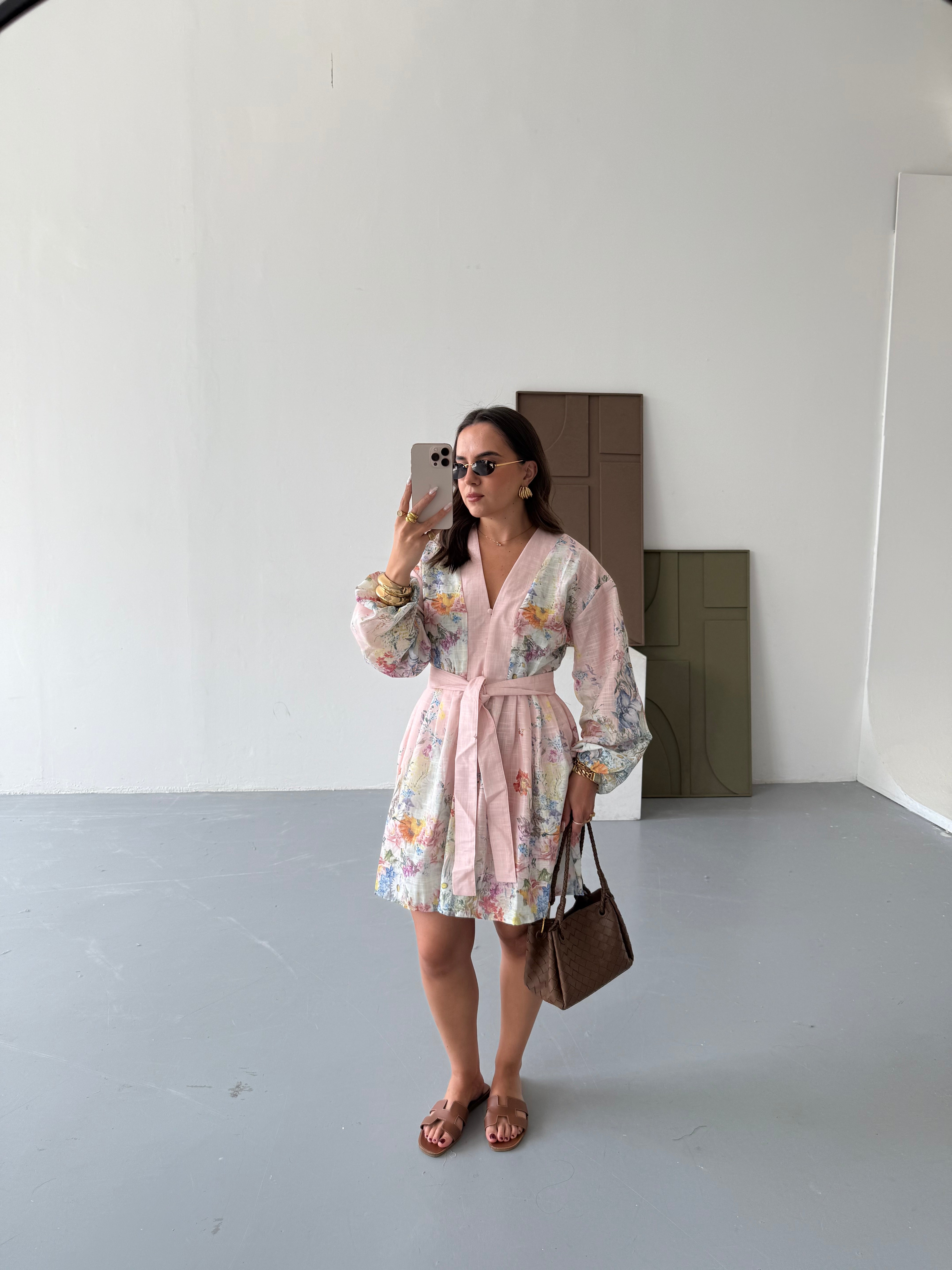 Robe tina rose (Y091-2)