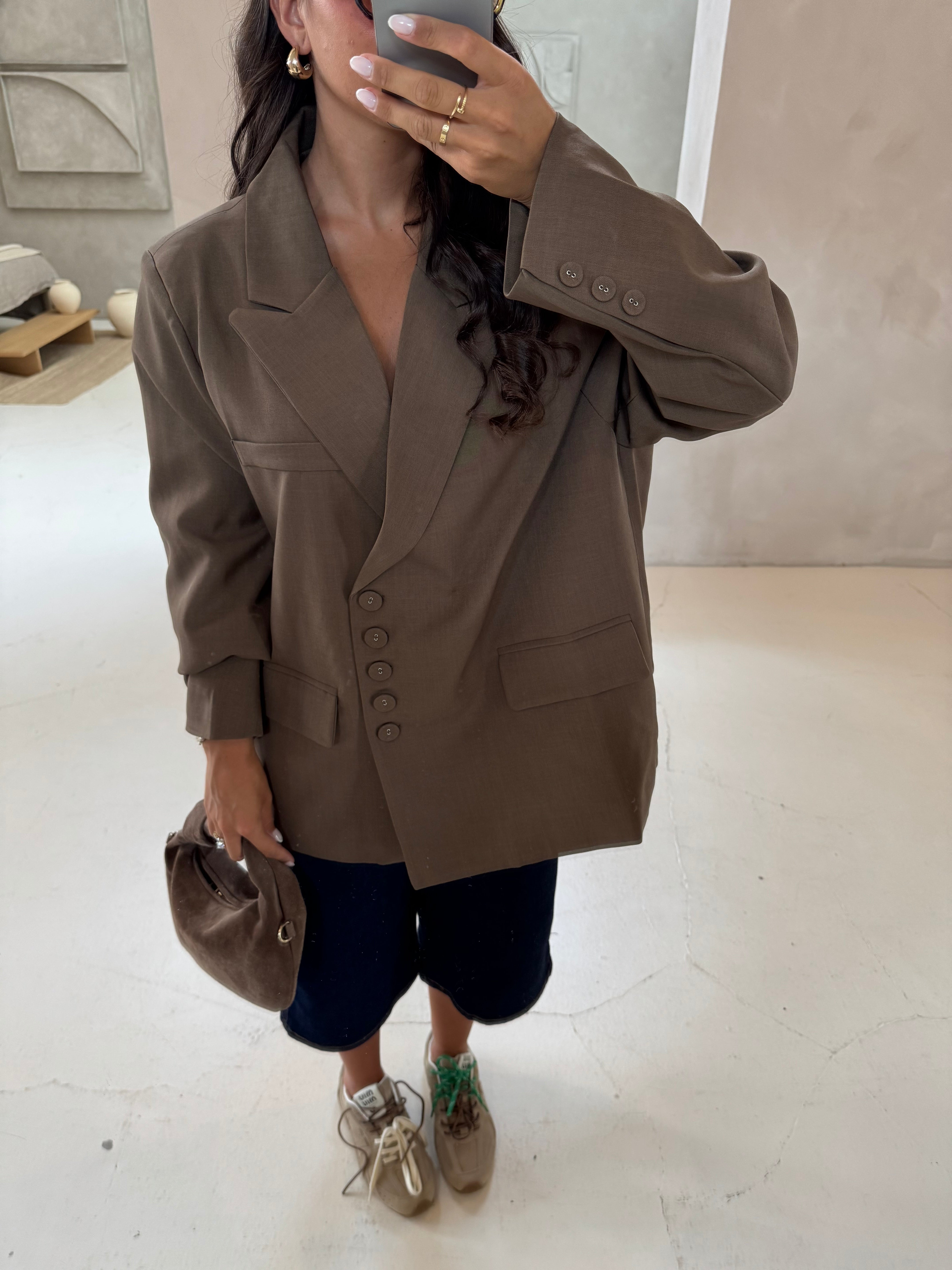 Blazer CARDIF taupe