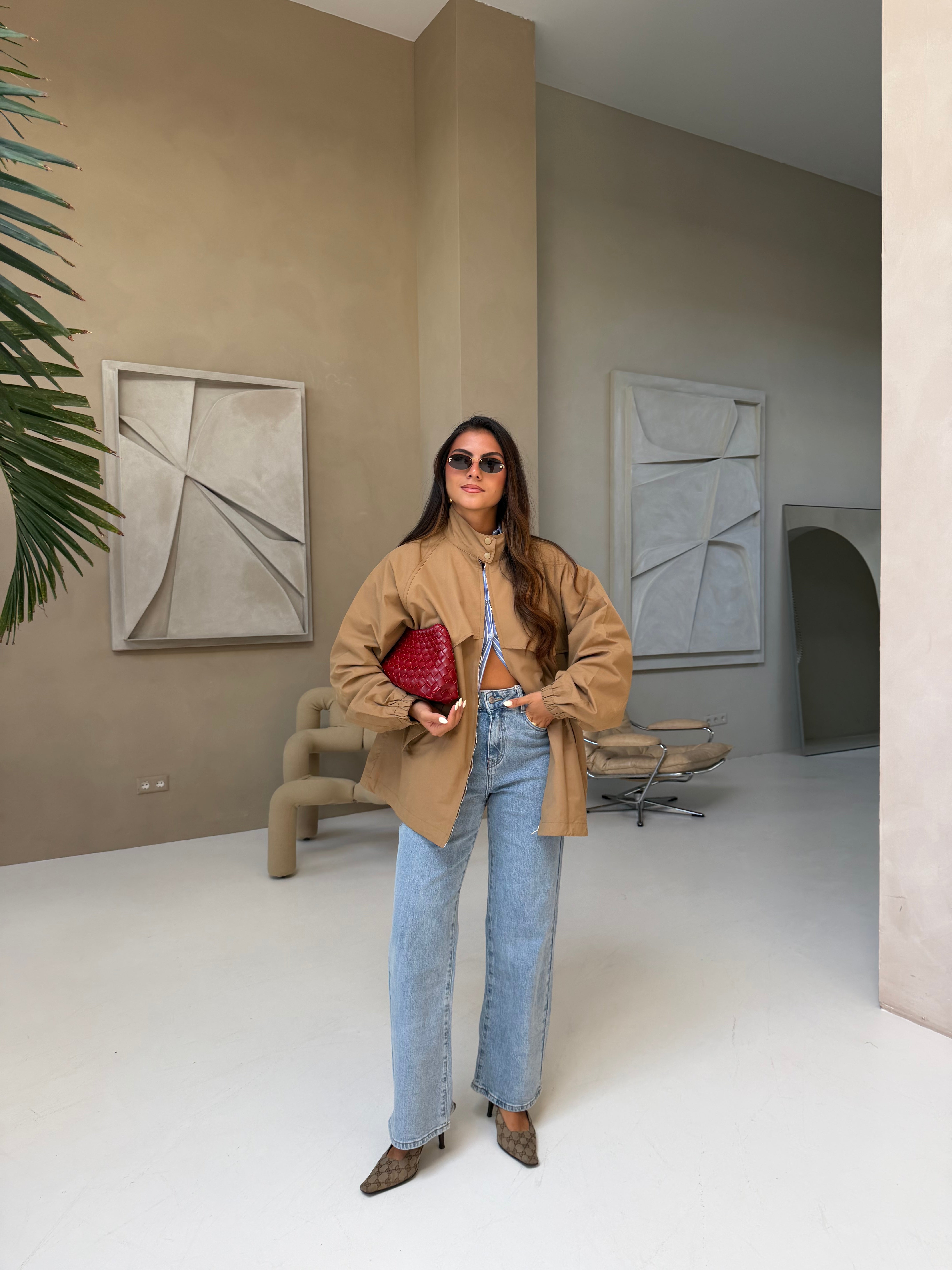 Jean droit CAROLE bleu (WH0059)