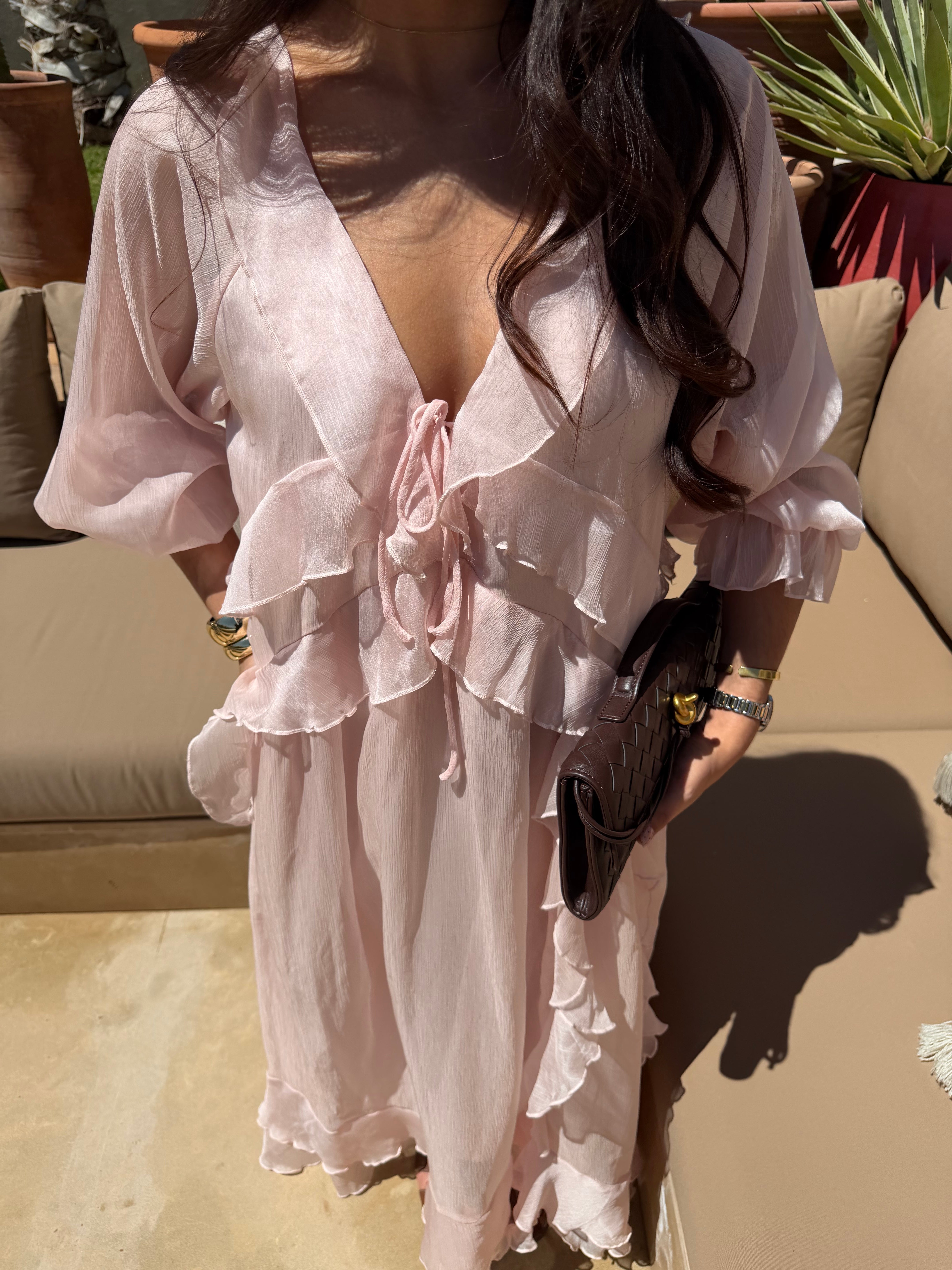 Robe LARA rose (KJ-06)