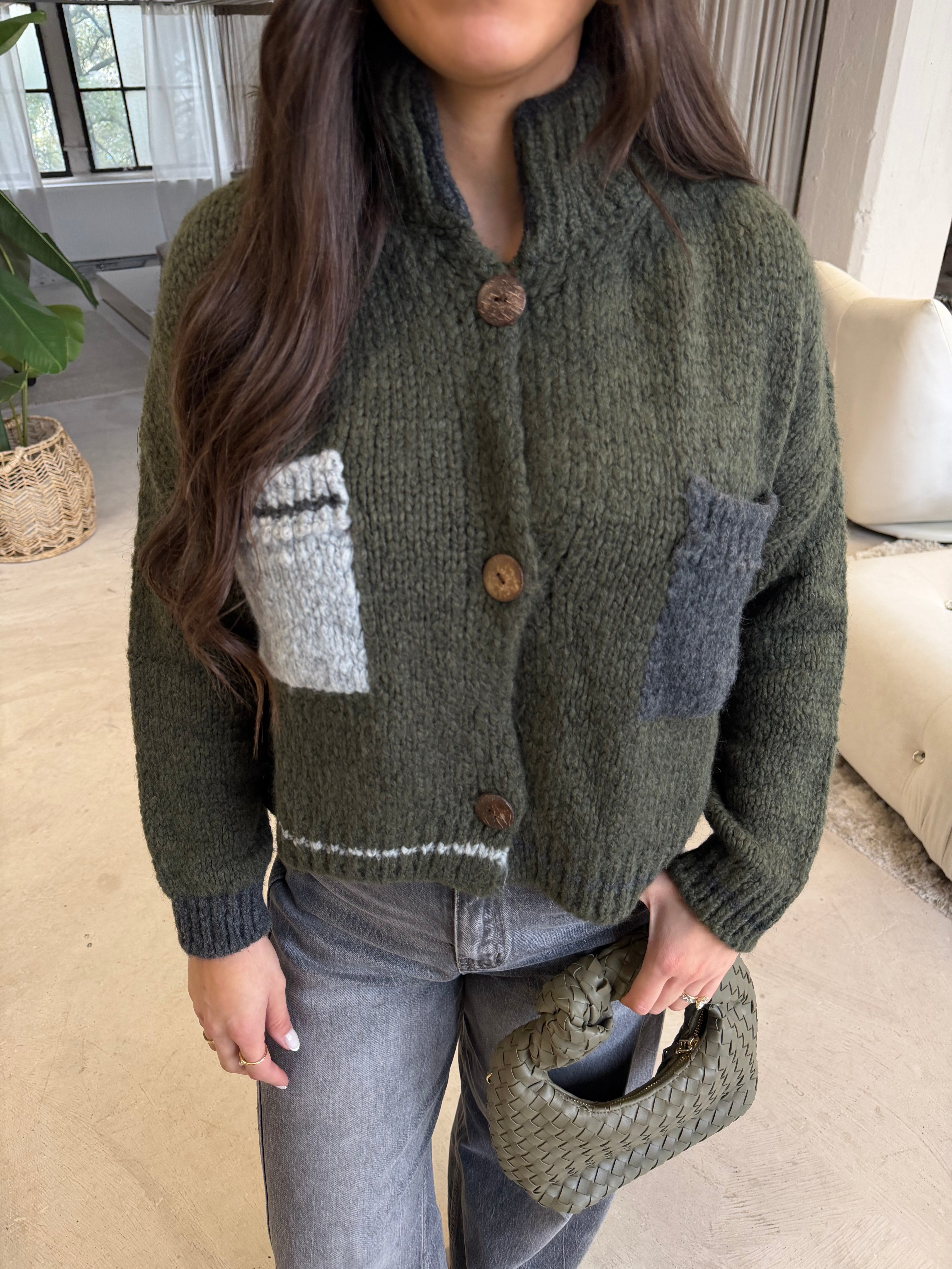 Gilet ELIA kaki (2508)