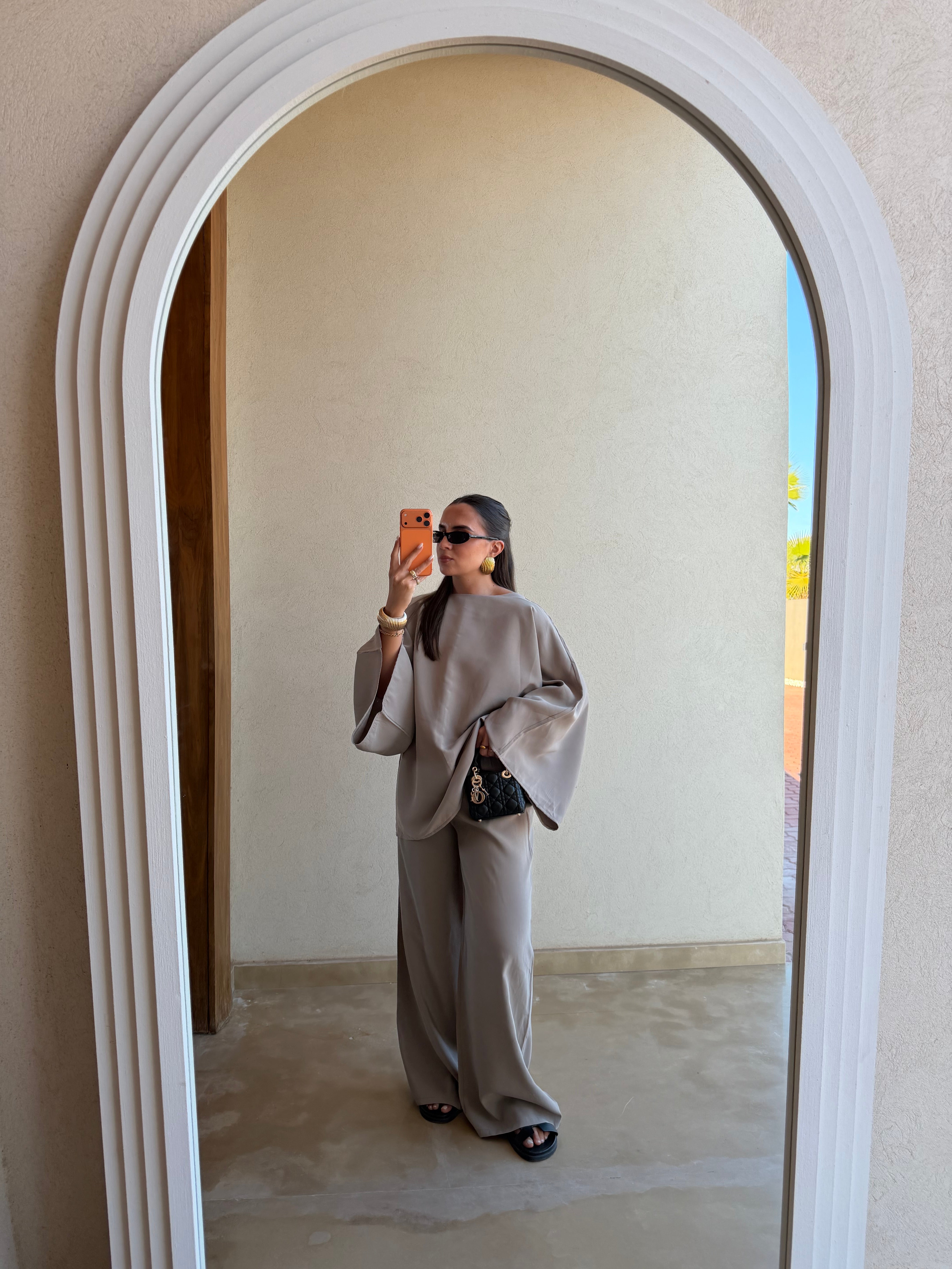 Ensemble BONY taupe
