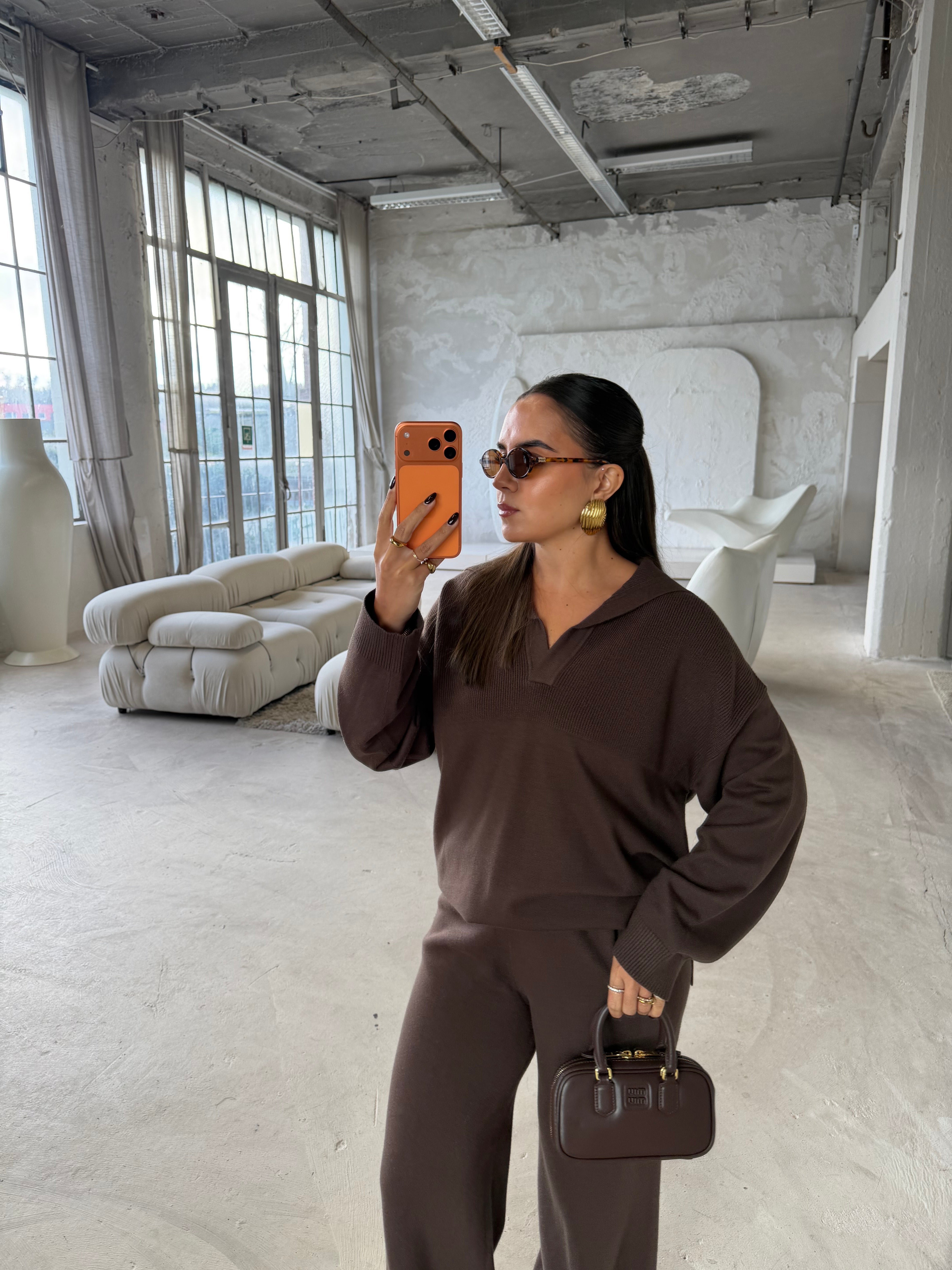 Ensemble JOJO marron (H891)