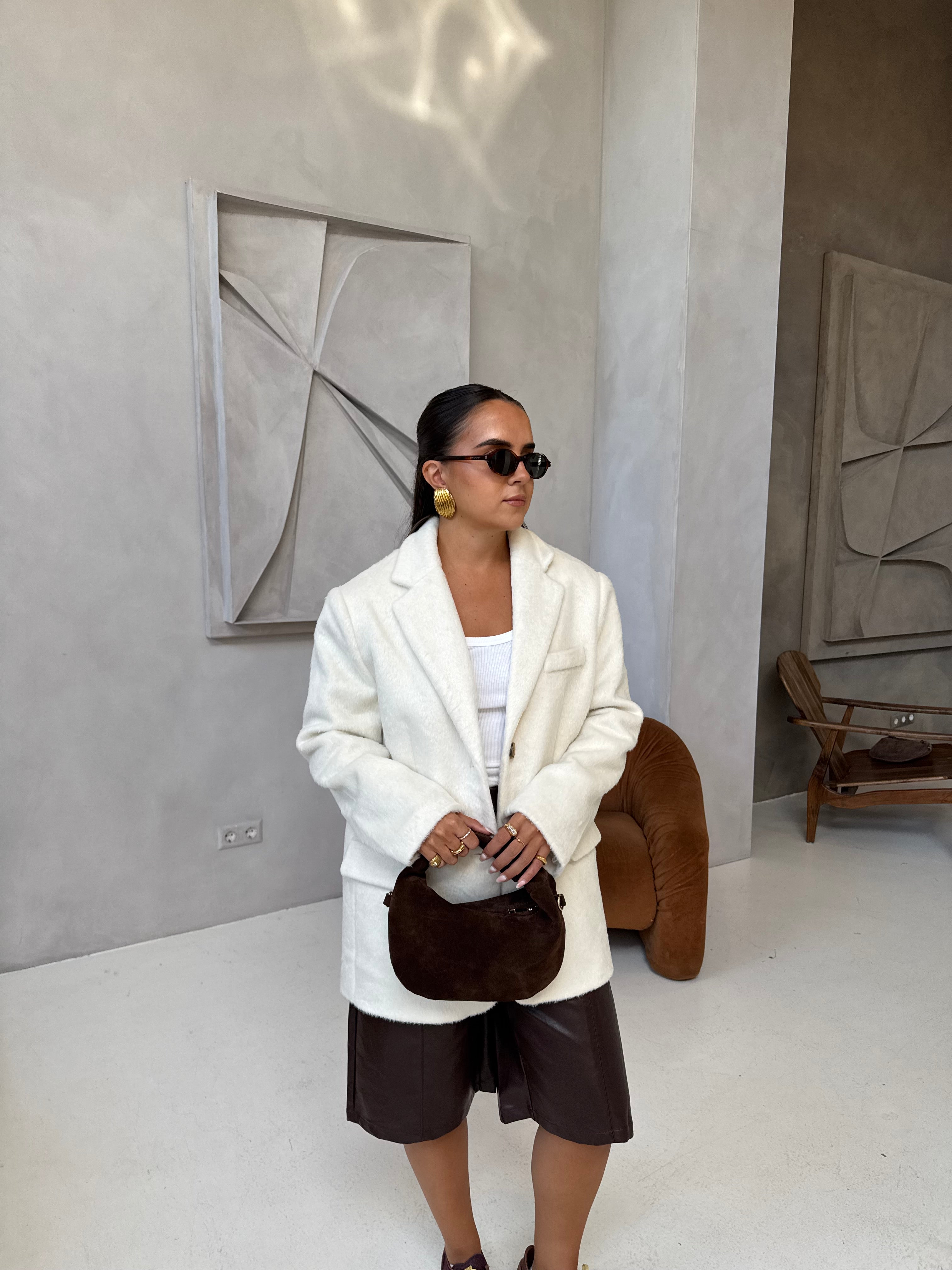 Blazer SALOME épais blanc (W2321)