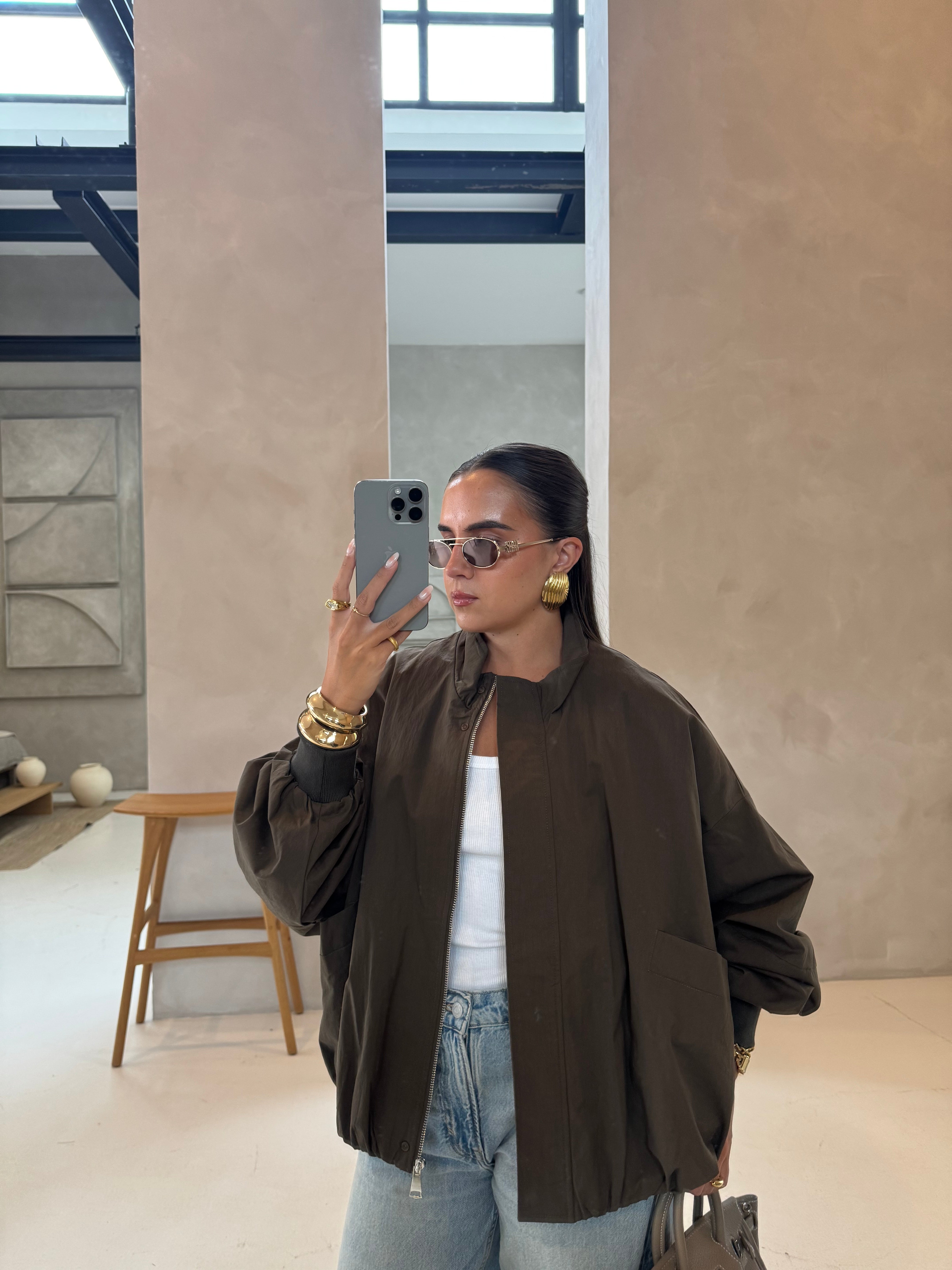 Veste YA marron (sc170)
