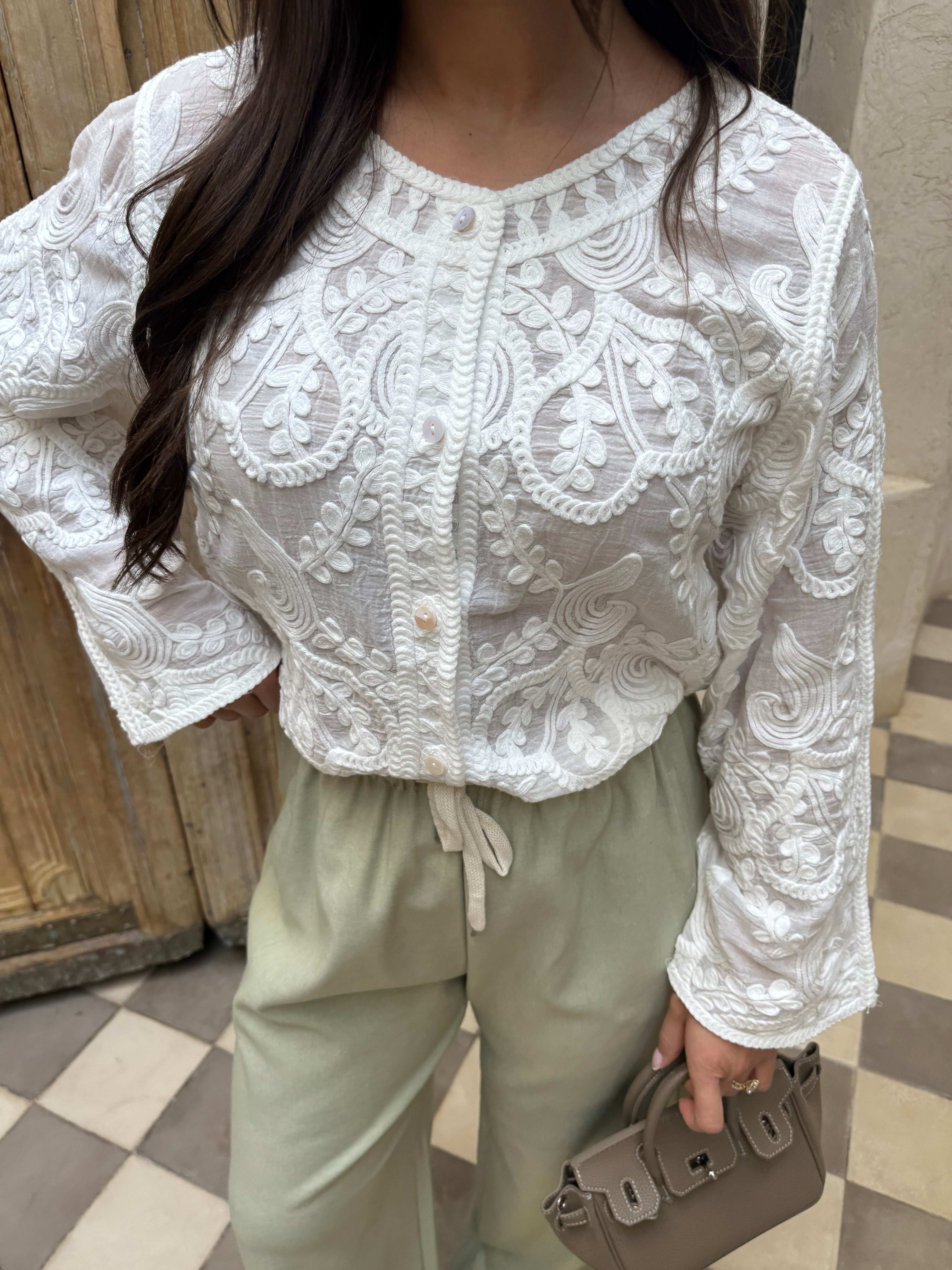 Blouse ADRIA blanche (173)