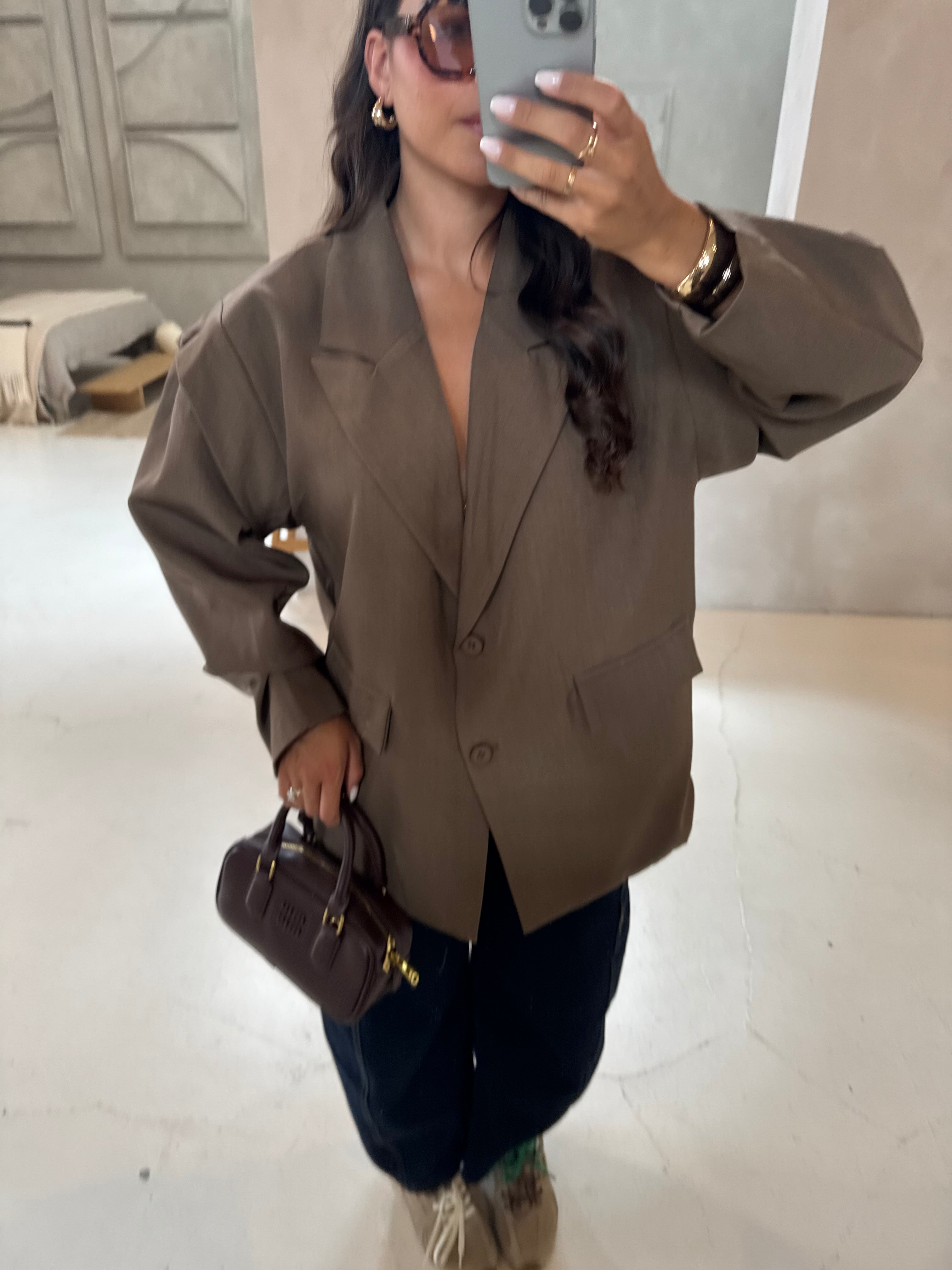Blazer Wales taupe