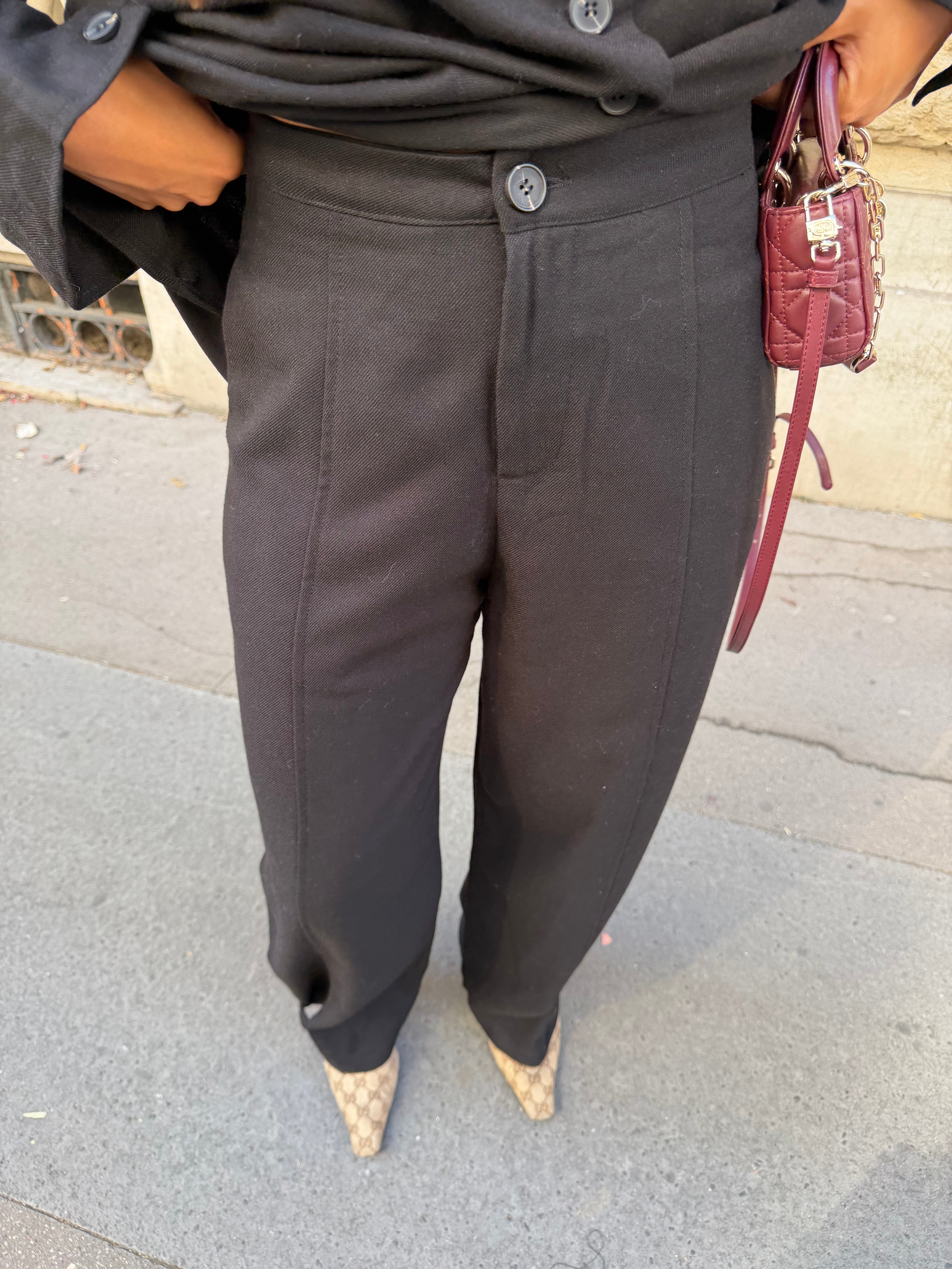 Pantalon sine noir (CYPTN093)