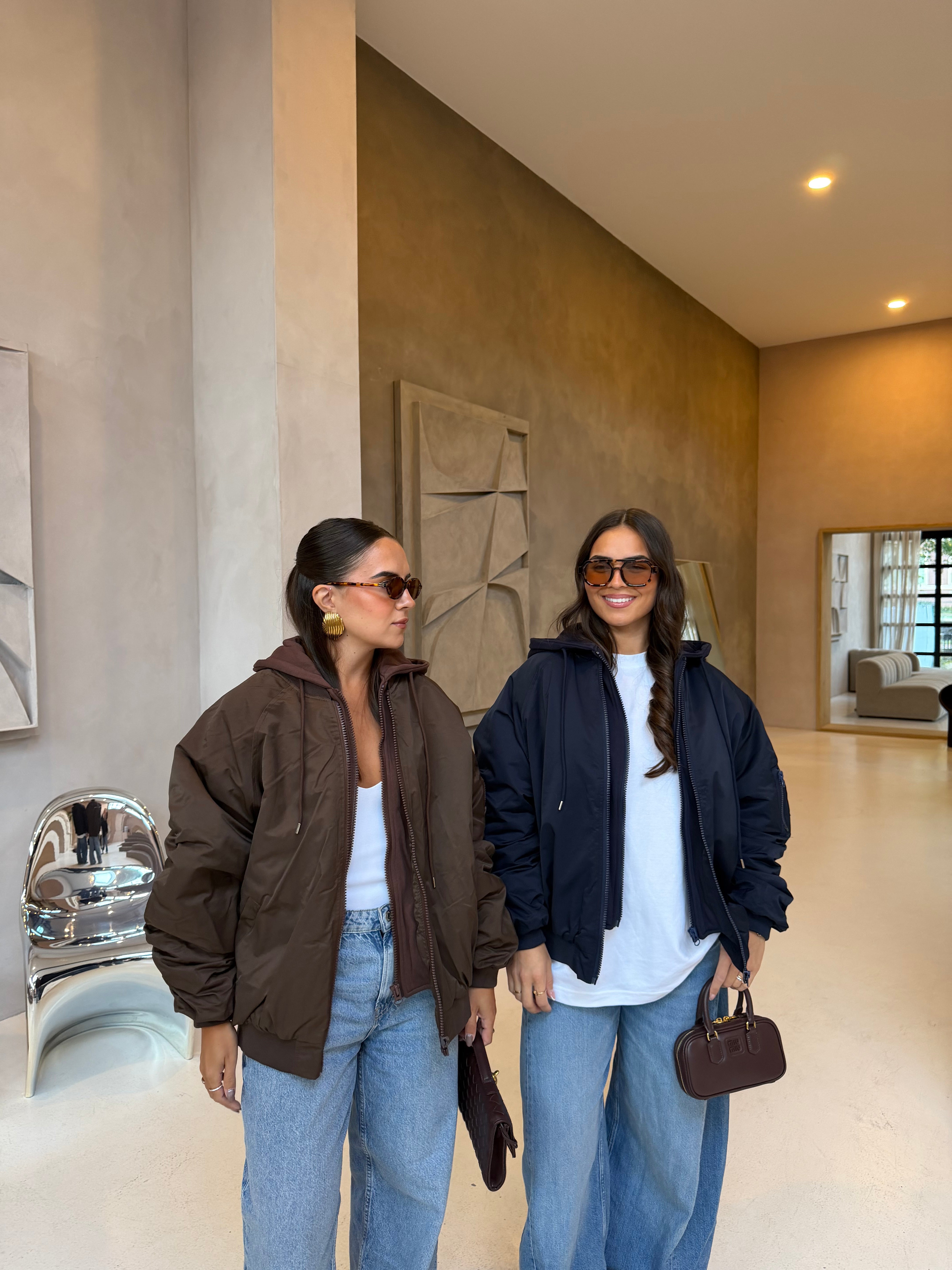 Bombers LONDON bleu marine