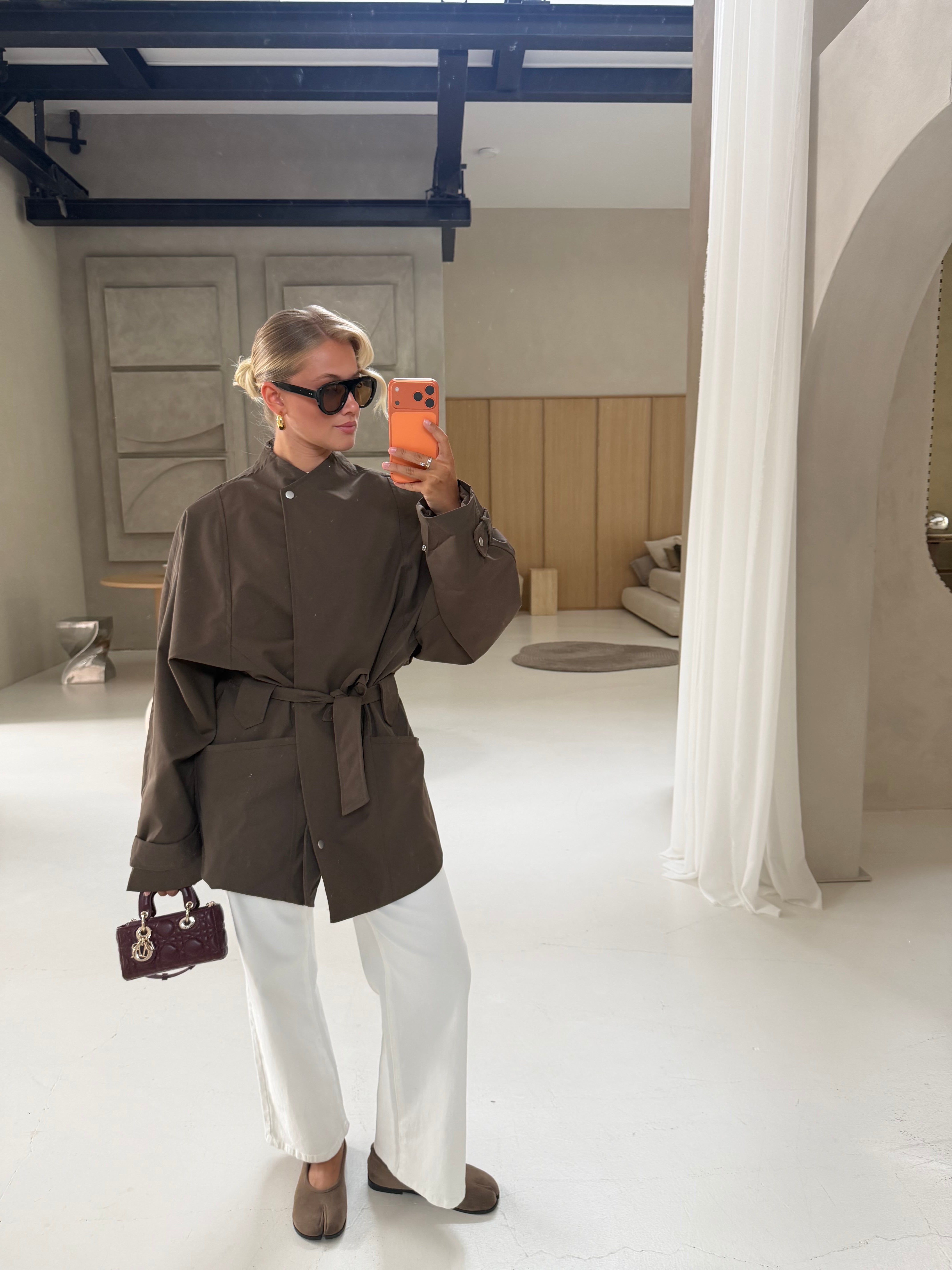 Parka BESTI taupe