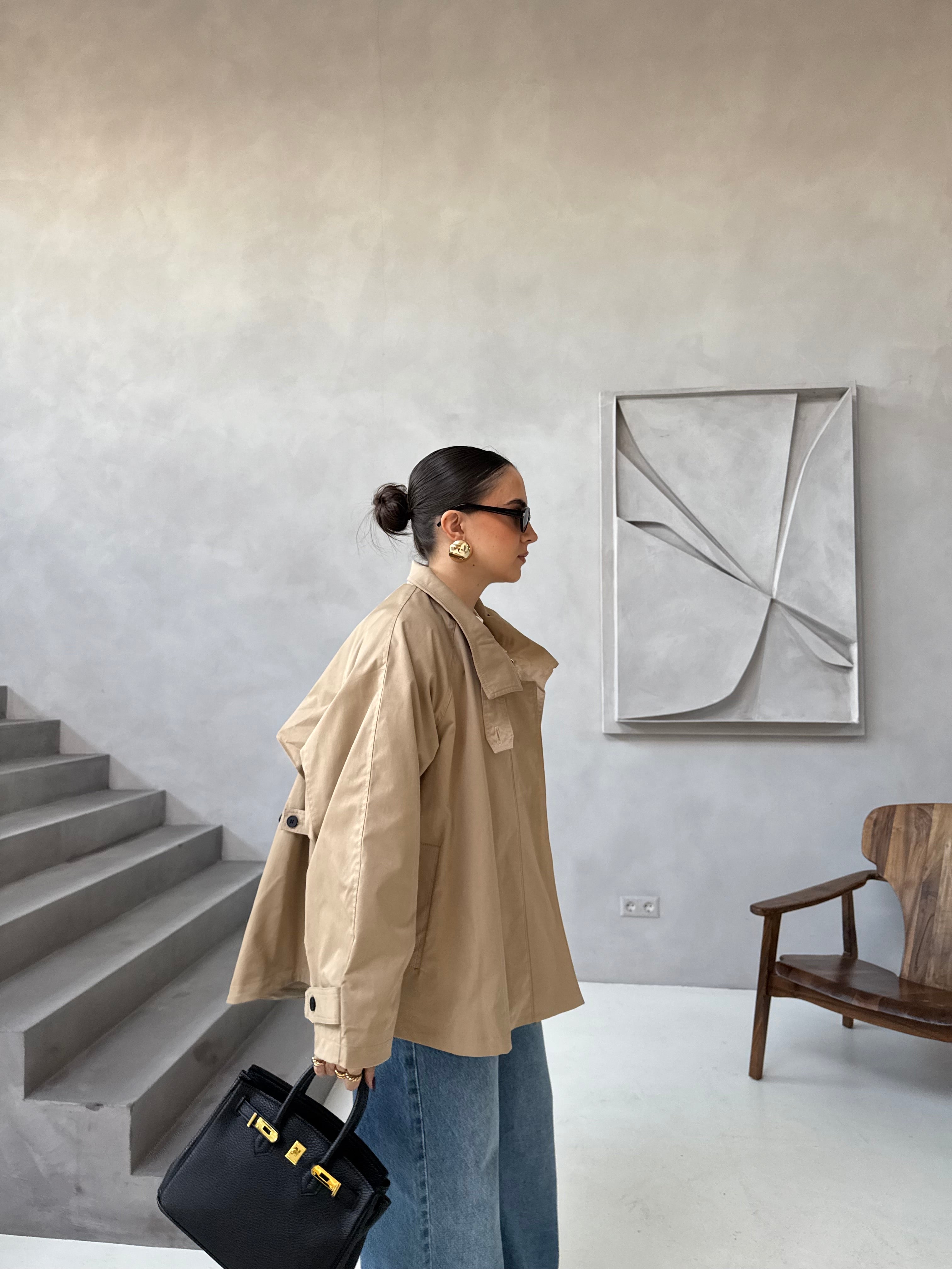 Trench court JULIETTE beige (3067)