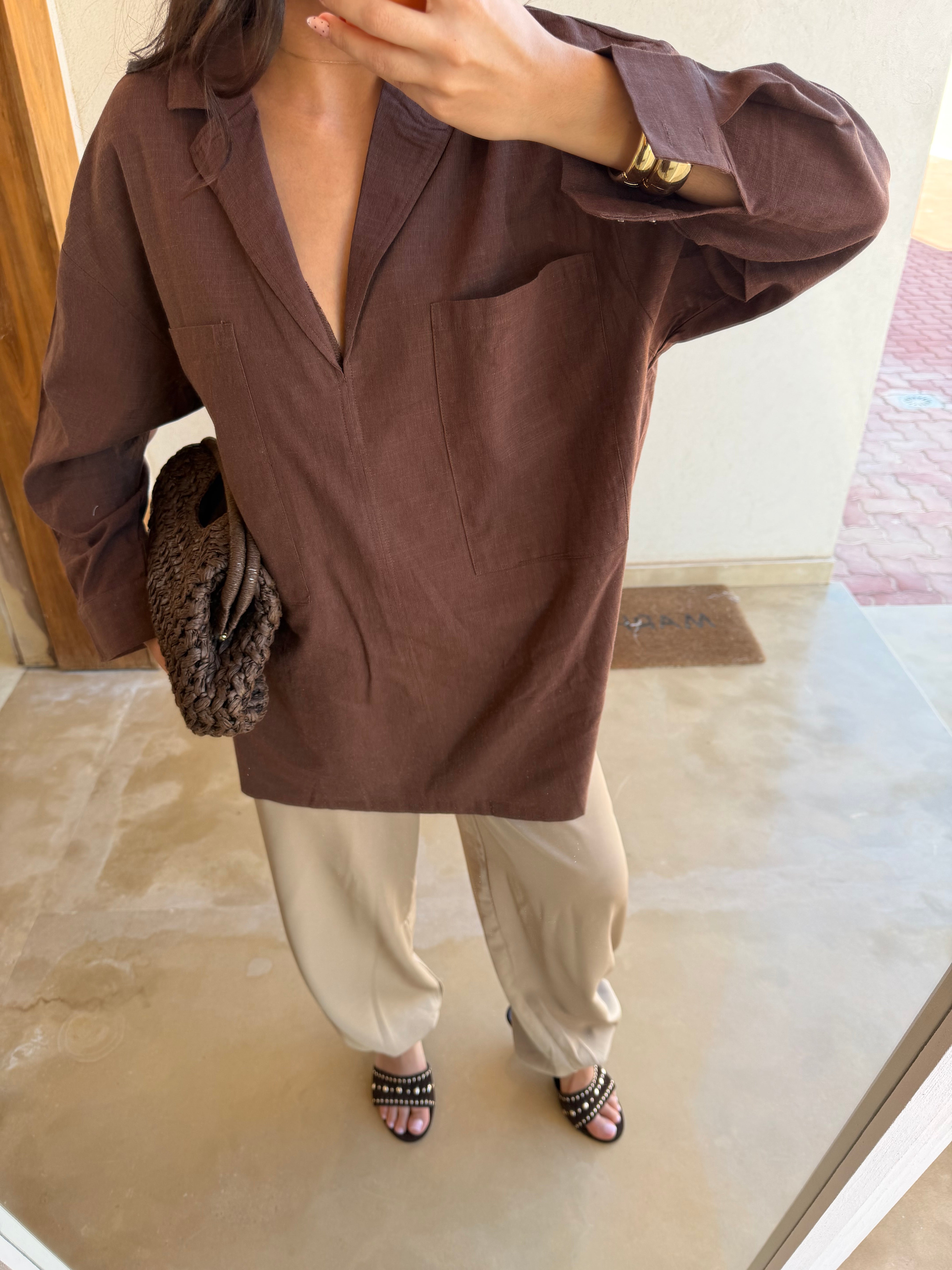 Sarouel taupe (79520)