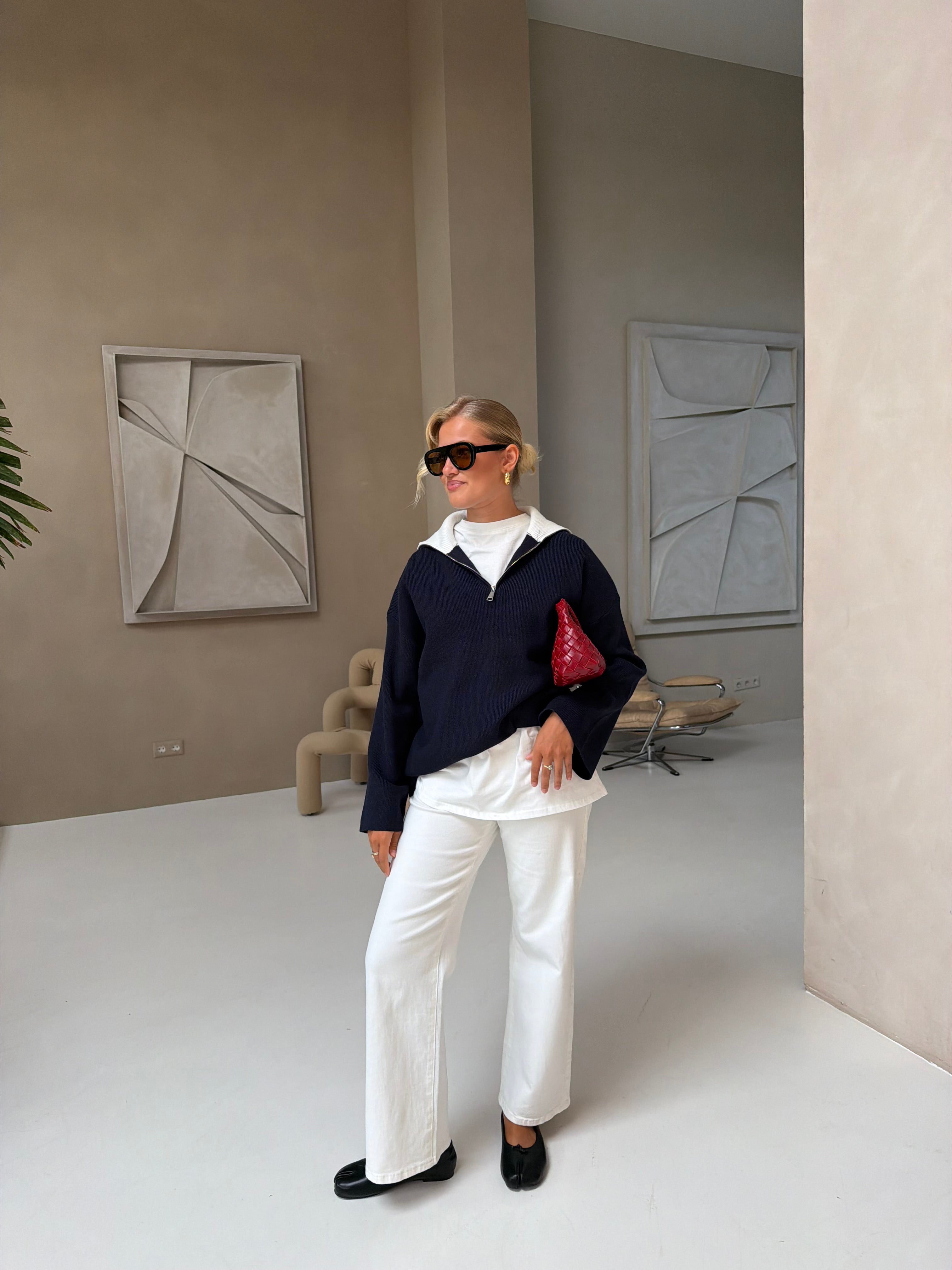 Pull TRINA bleu marine (LC450)