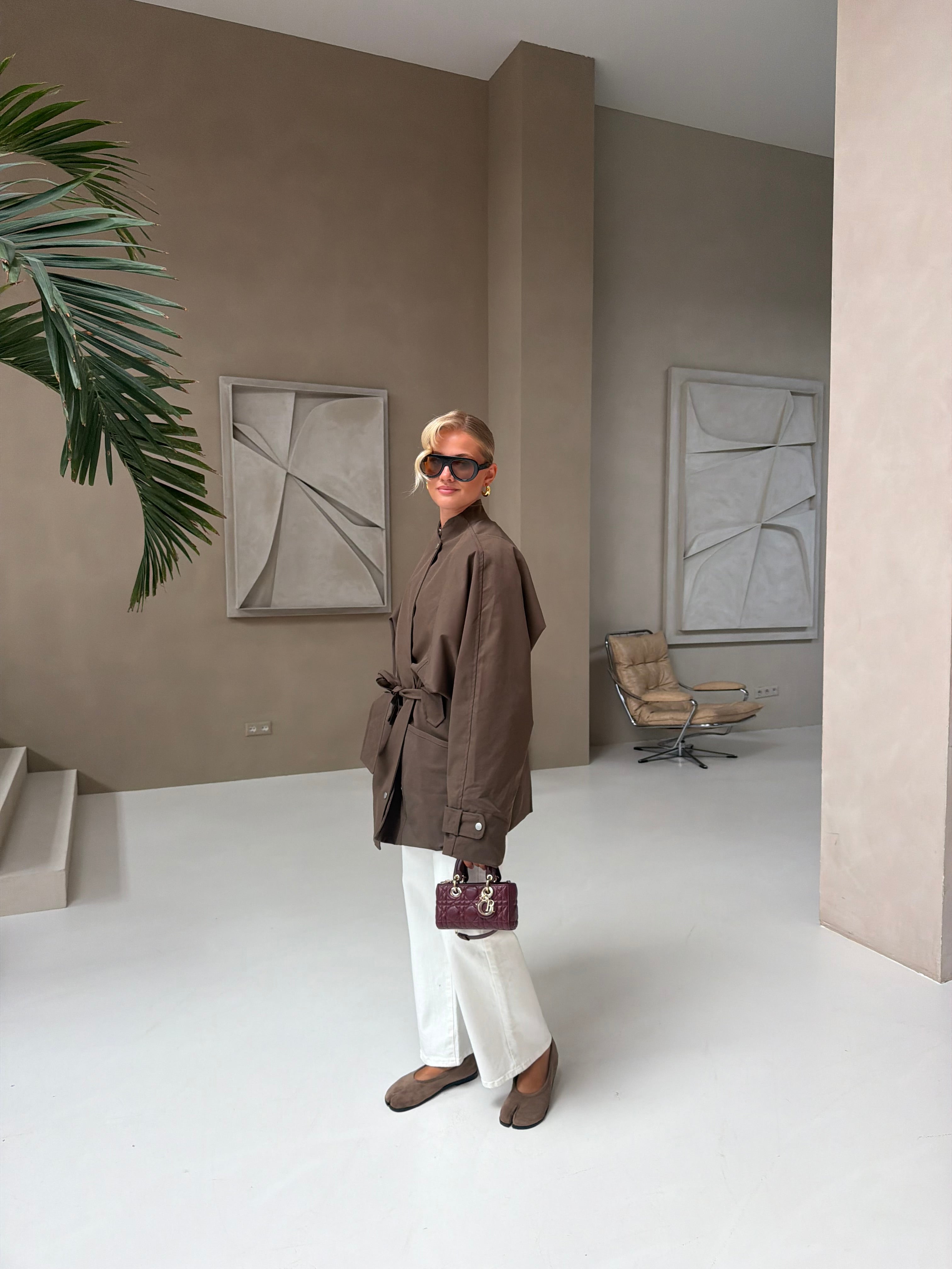 Parka BESTI taupe