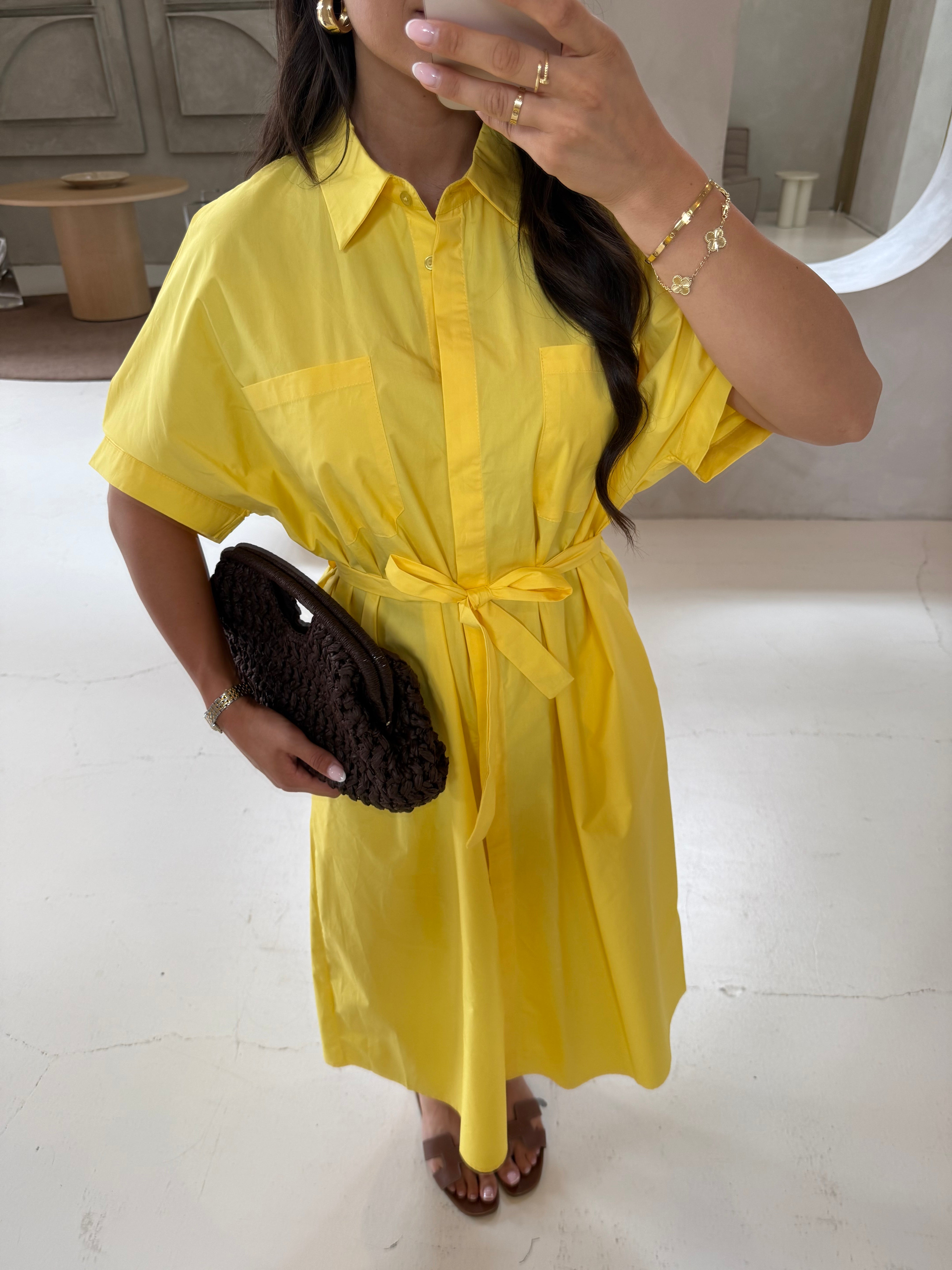 MARVA yellow dress (KC839)