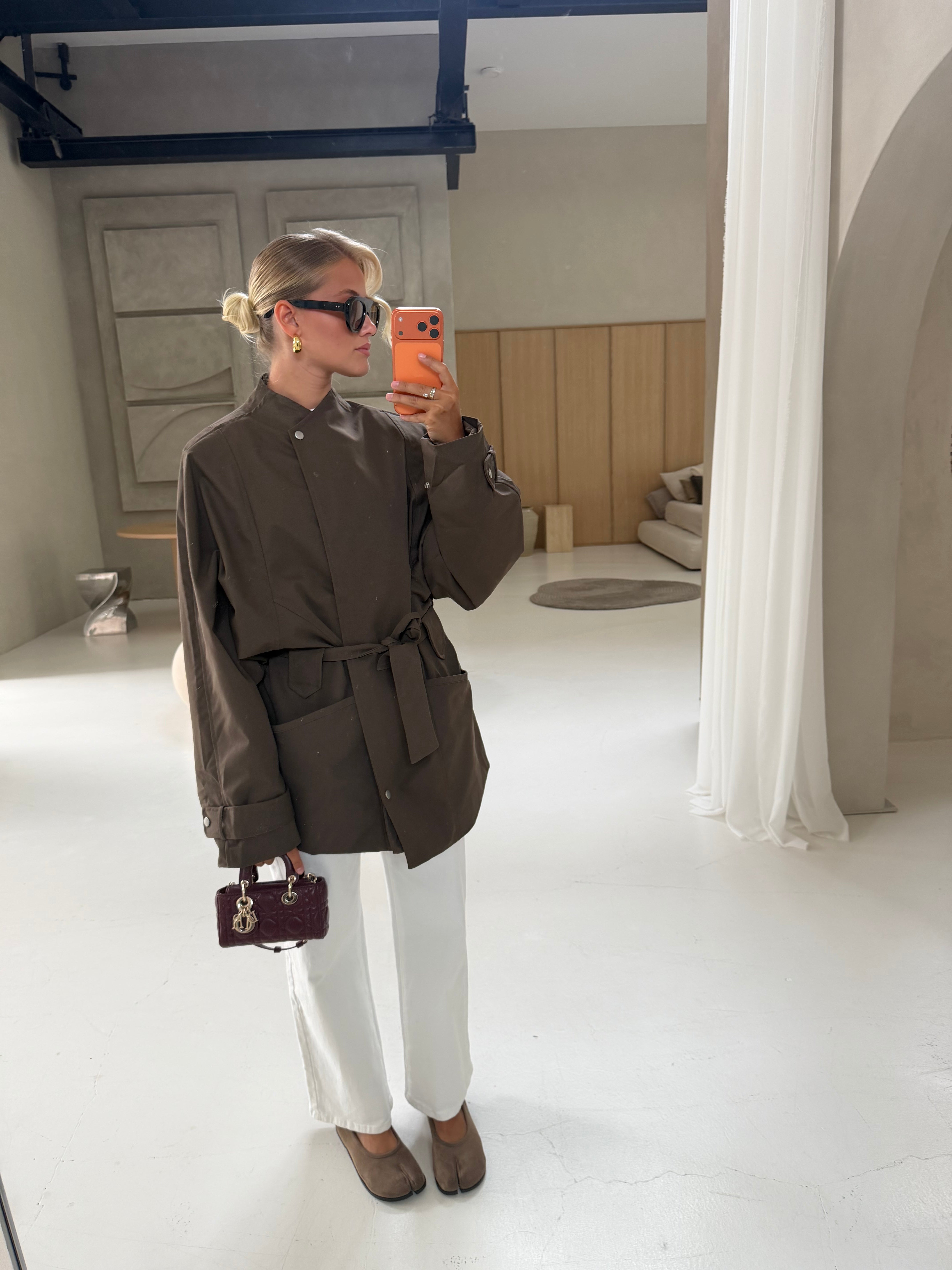 Parka BESTI taupe