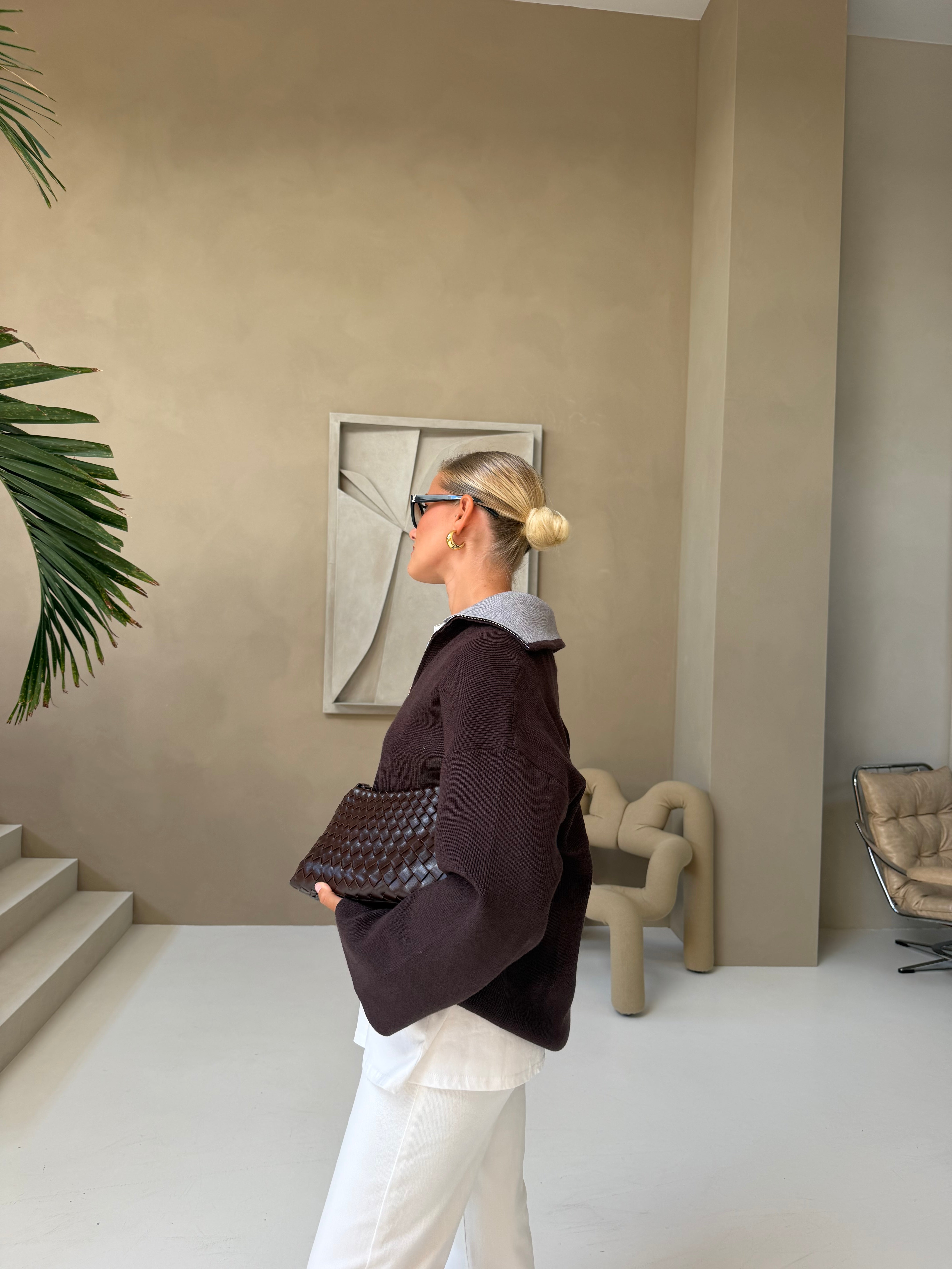 Pull TRINA marron (LC450)