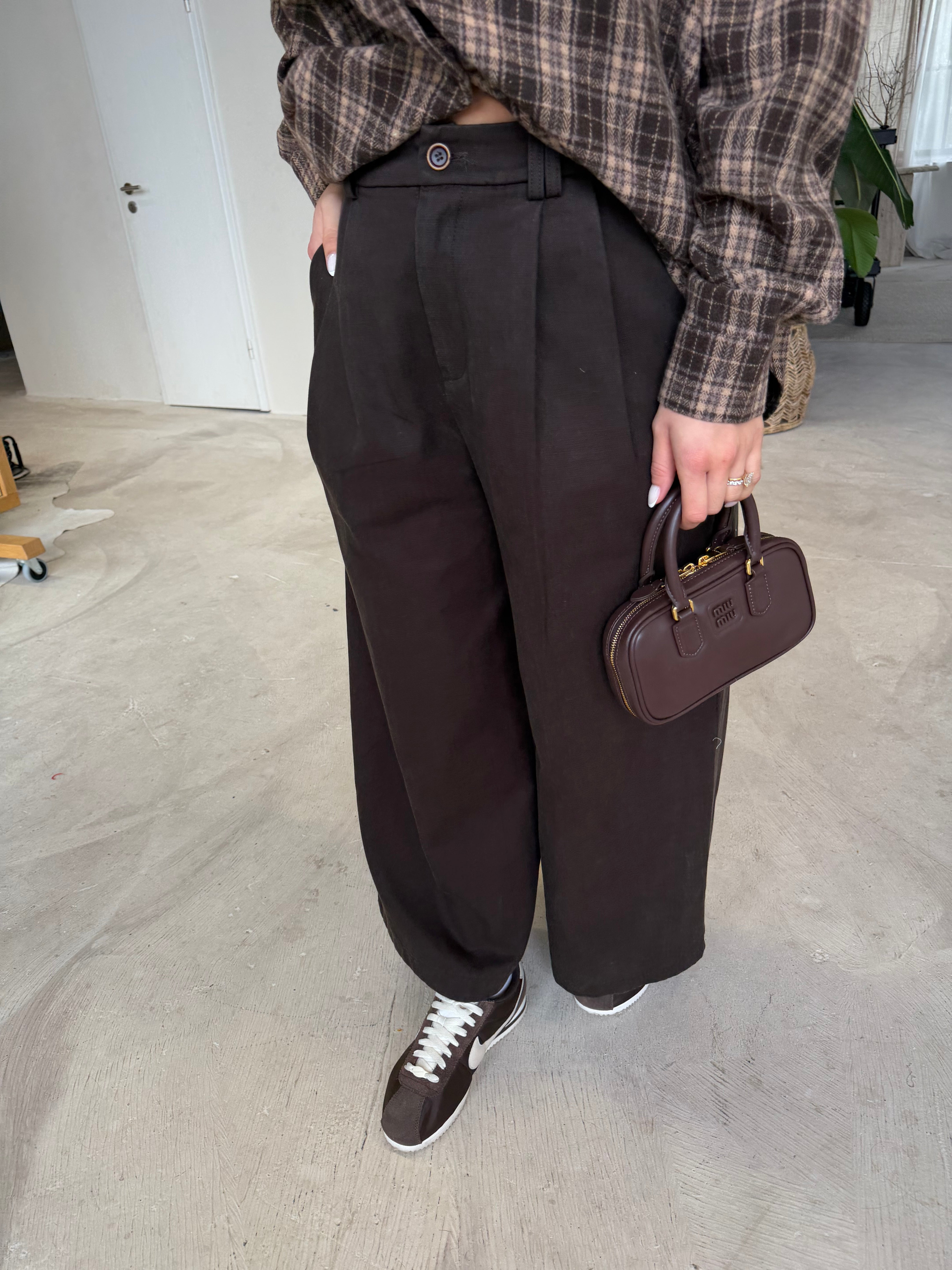 Pantalon ROSY marron (D27721)