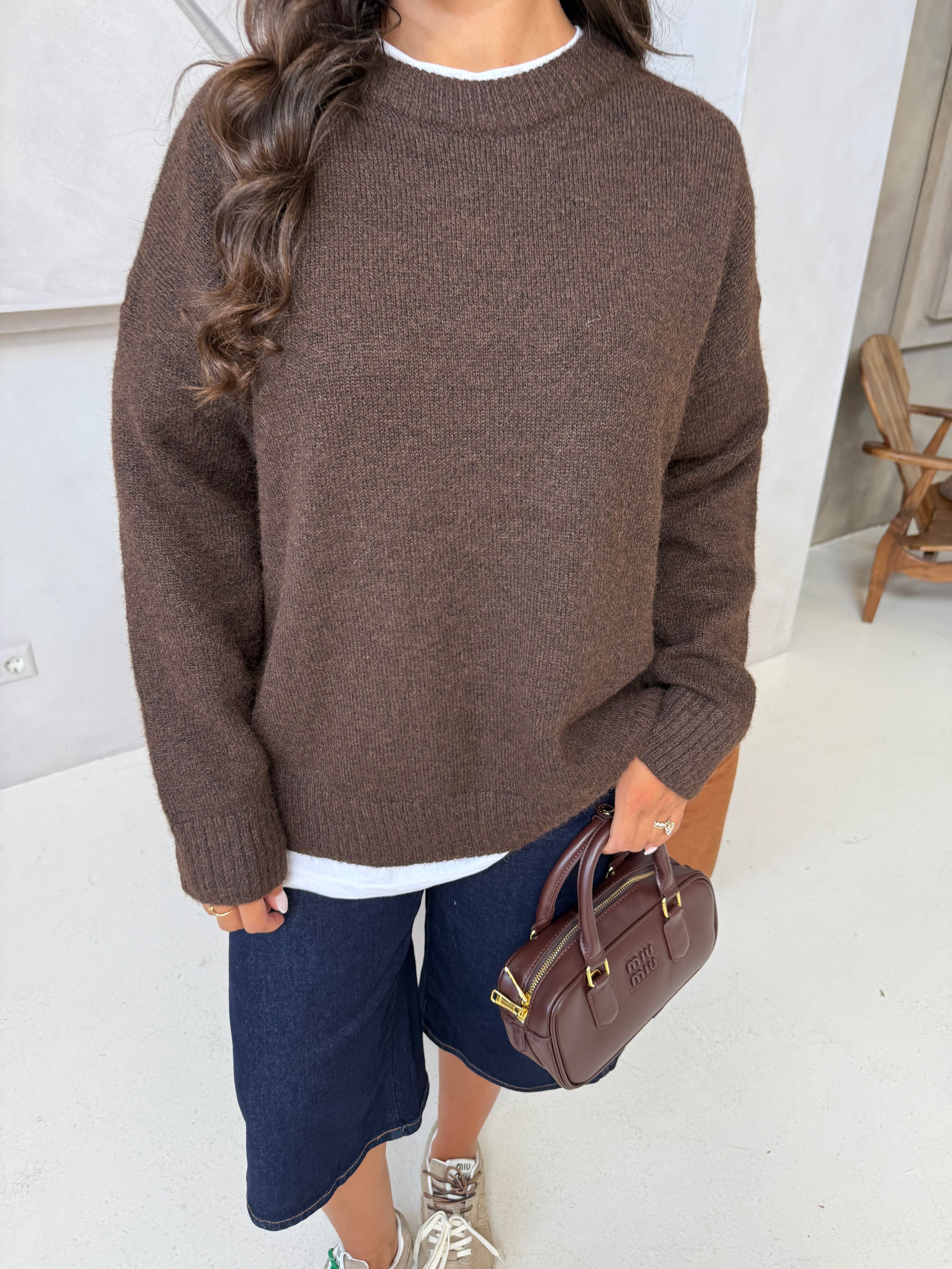Pull SIMPLY marron (LC288)