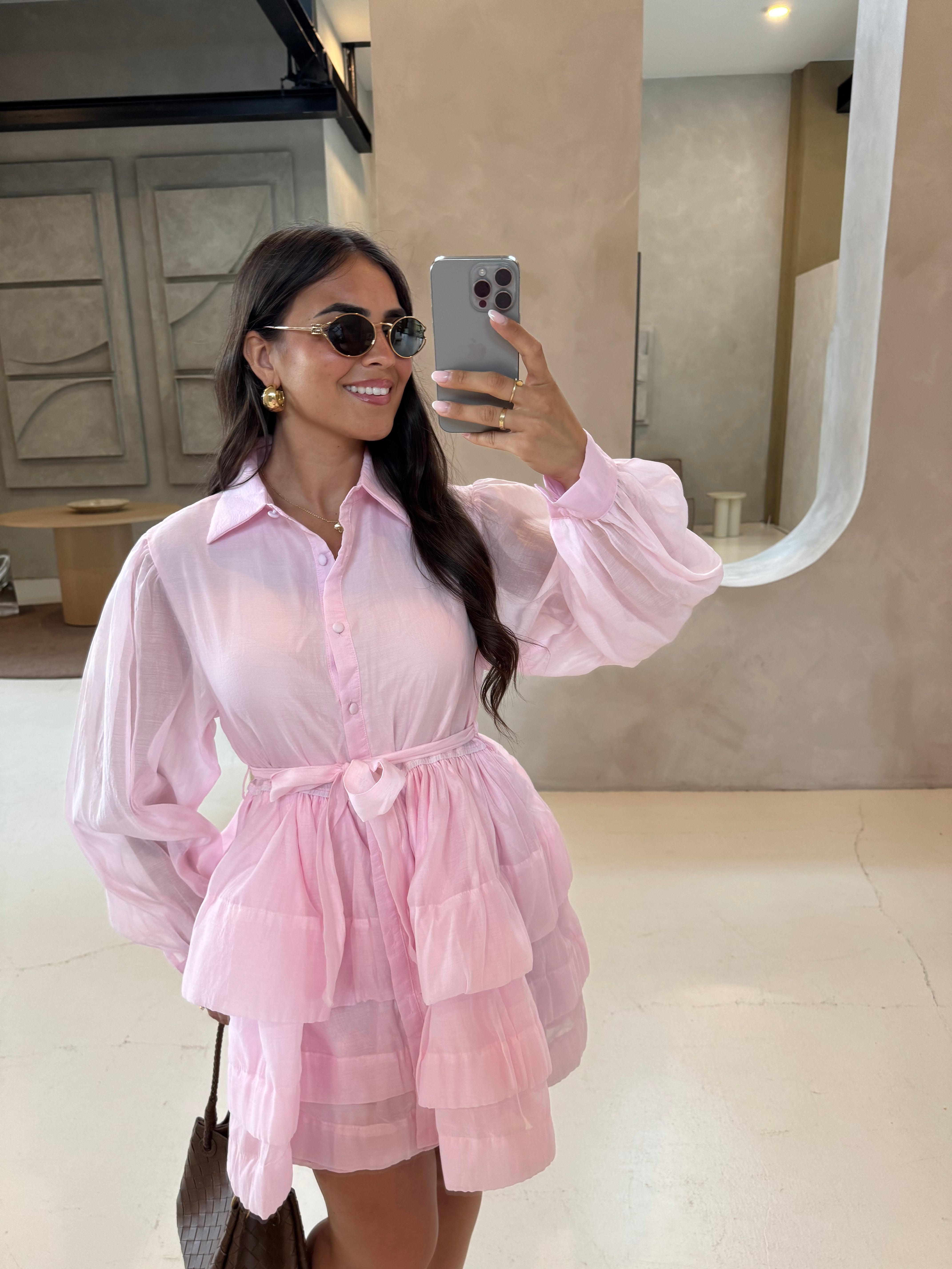 Robe souk rose