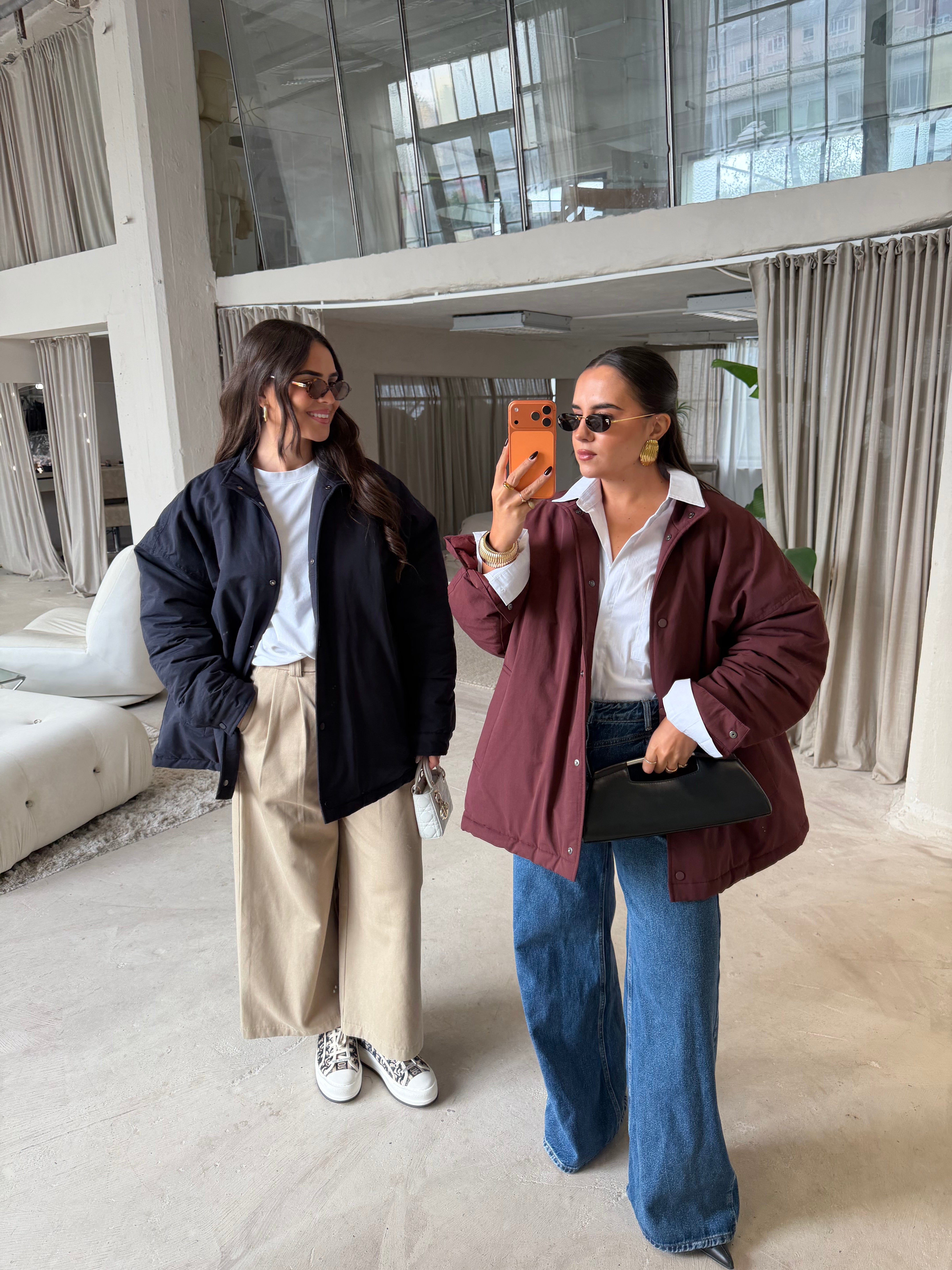 Manteau BANA bleu marine (53046)