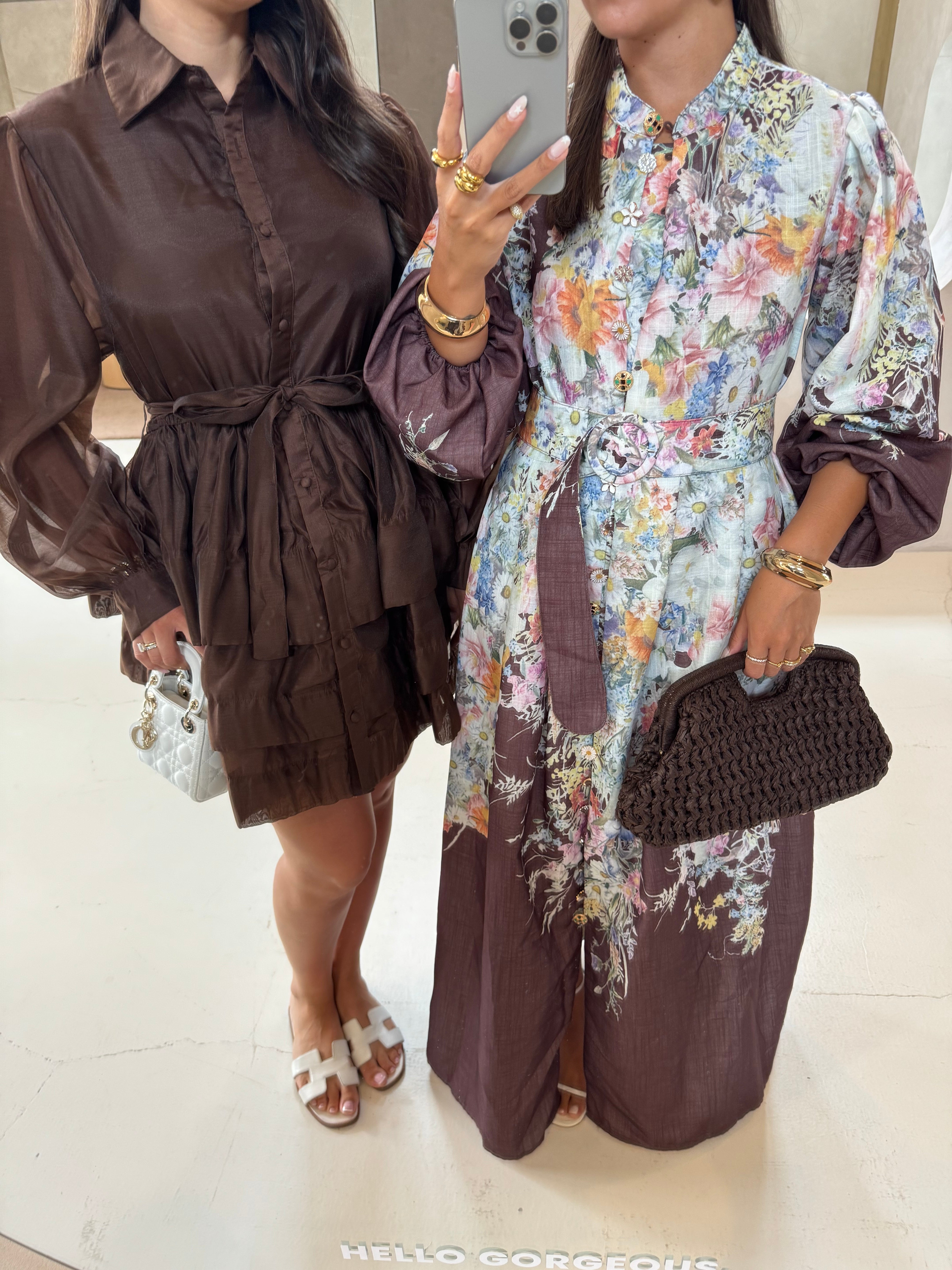 Robe souk choco