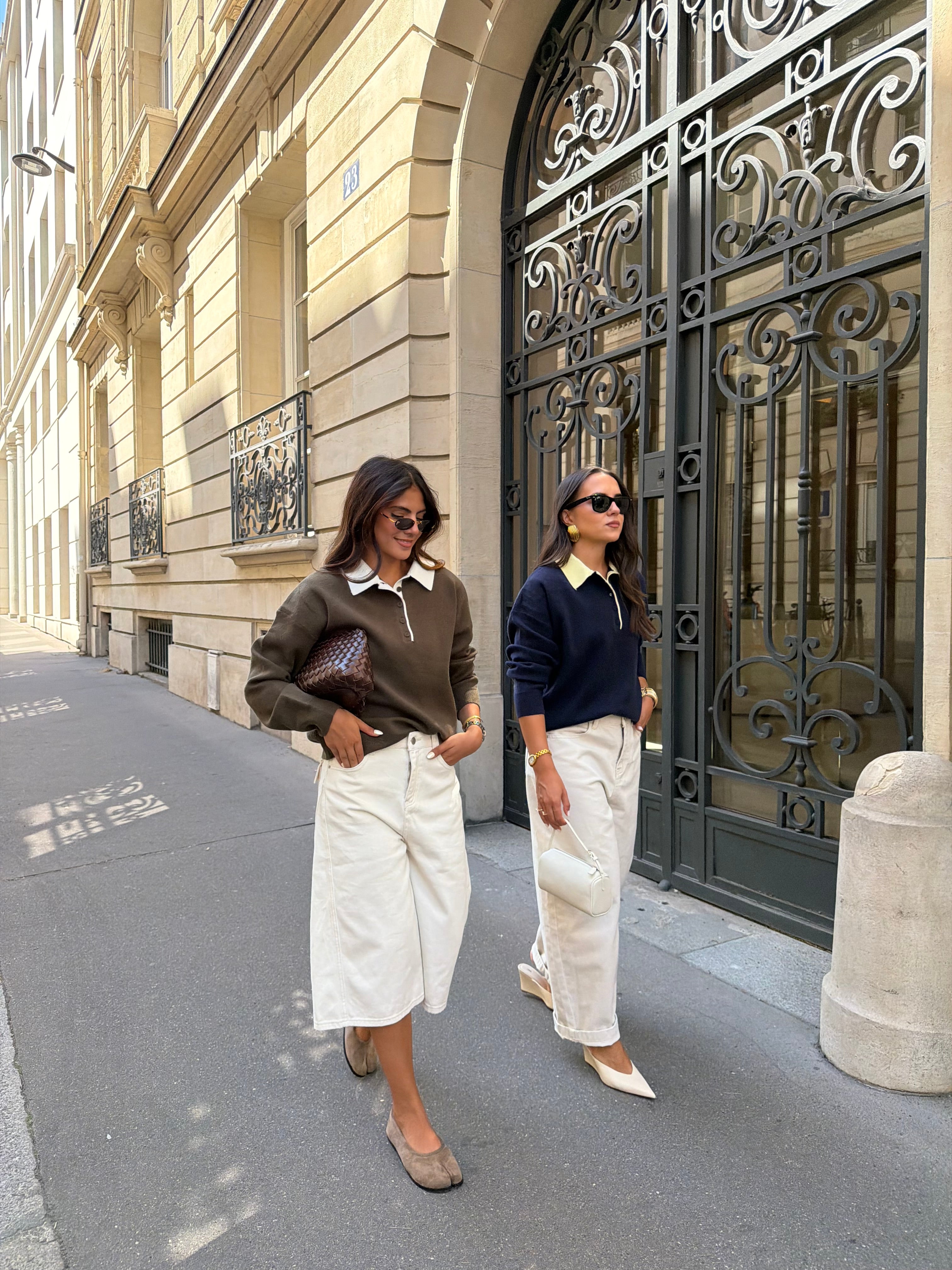 Pull LIYA kaki crème (2690)
